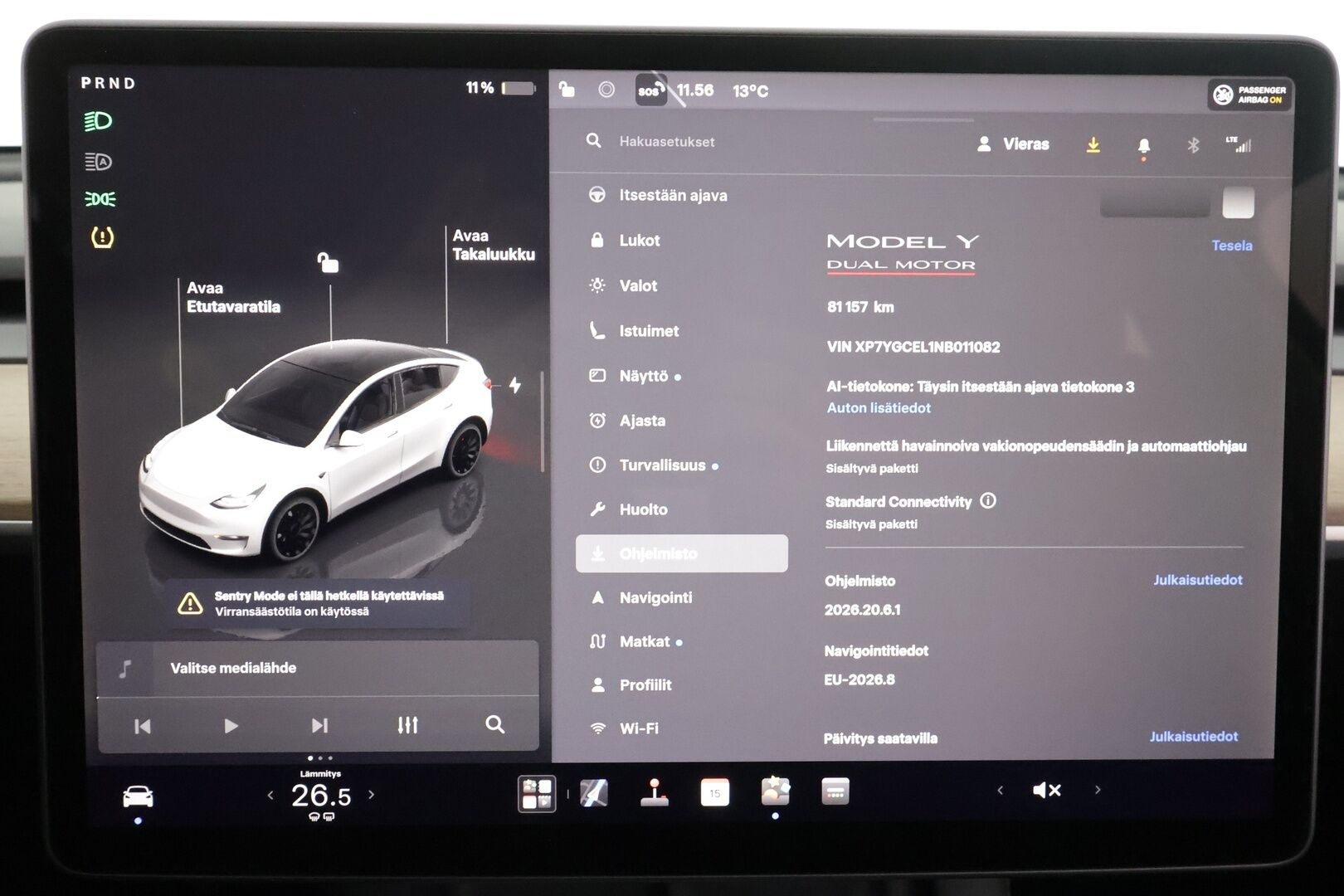 Tesla Model Y 2022 Performance - | ACC | ILP | Koukku | Matrix | Ryzen | Lasikatto | Premium audio | Sähkönahat | Muistipenkki | P.kamera | Autosteer | Keyless | 