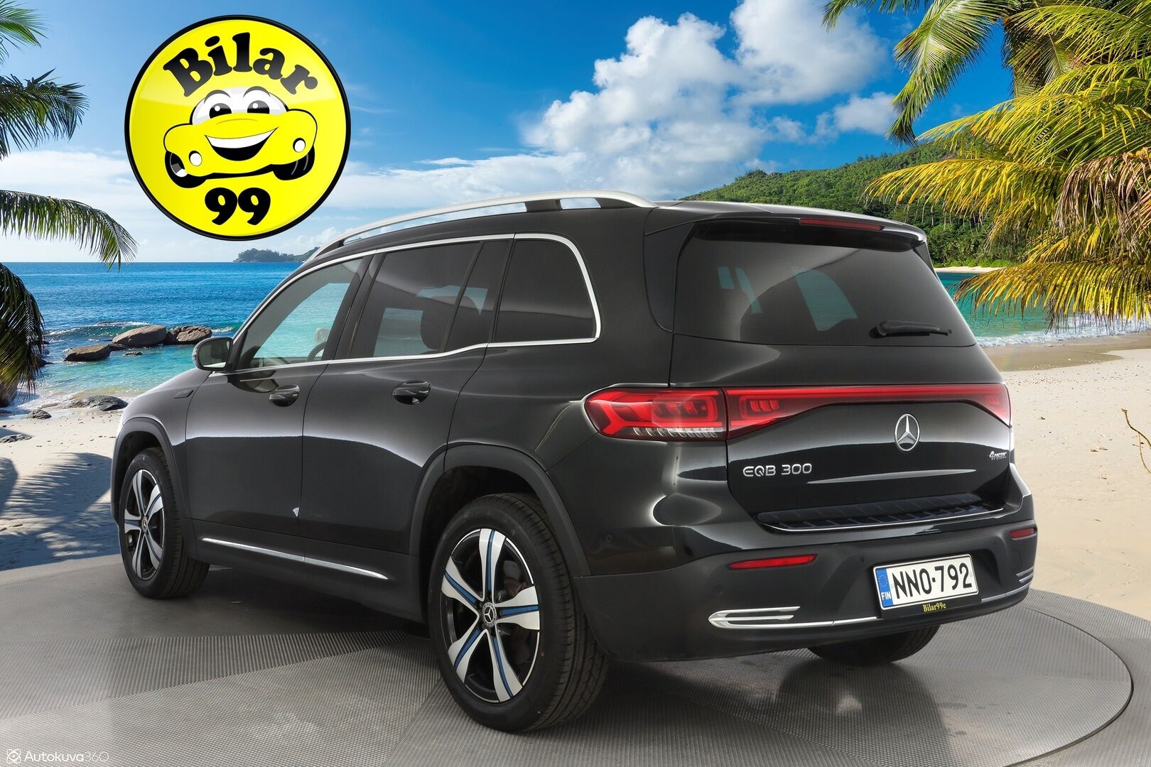 MERCEDES-BENZ EQB 2022 300 4MATIC Business 7P * Widescreen / Vakkari / Puolinahat / Kamera / Navi / Katveavustin* - 3,99 % KORKOTARJOUS TÄHÄN AUTOON - Uudet kesärenkaat / Viimeisin huolto 02/2025 / Seuraava katsastus 2026! 