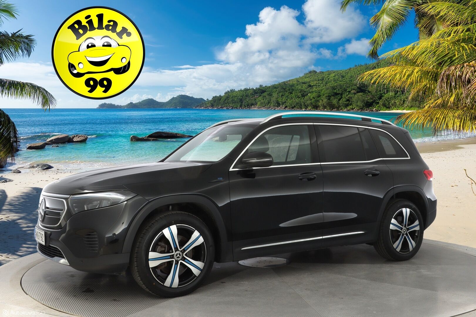 MERCEDES-BENZ EQB 2022 300 4MATIC Business 7P * Widescreen / Vakkari / Puolinahat / Kamera / Navi / Katveavustin* - 3,99 % KORKOTARJOUS TÄHÄN AUTOON - Uudet kesärenkaat / Viimeisin huolto 02/2025 / Seuraava katsastus 2026! 