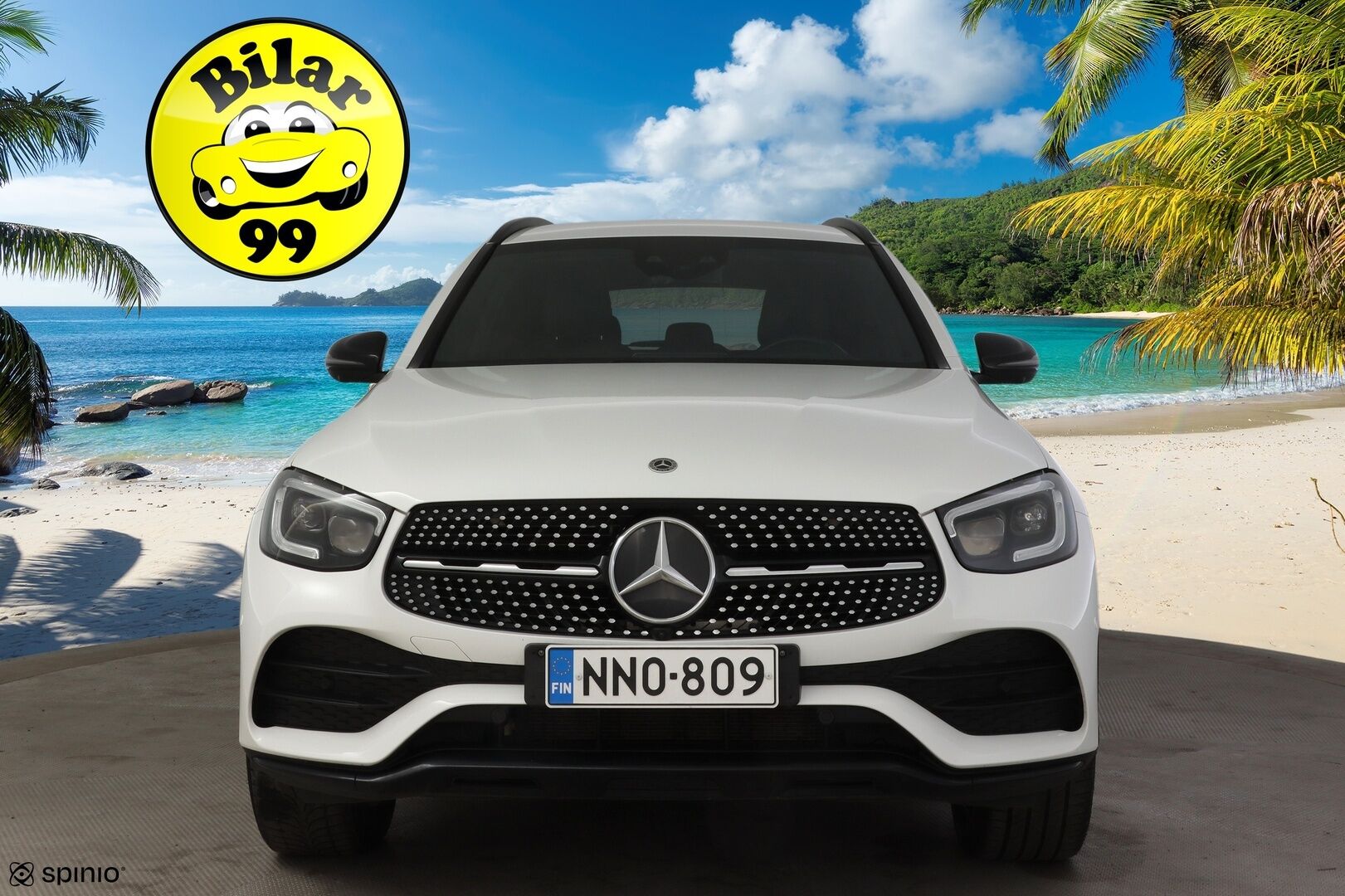 MERCEDES-BENZ GLC 2021 300 e 4MATIC A Business AMG EQ Power - | Hierovat & Ilmastoidut Muistipenkit | Digimittaristo | HUD | 360° | Burmester | Multibeam-LED | KeylessGo | Täyteen Varusteltu | SOH 86,6% | Vetokoukku |