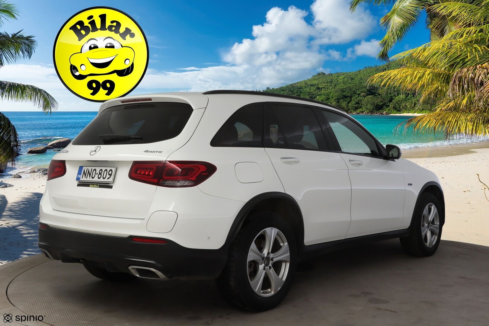 MERCEDES-BENZ GLC 2021 300 e 4MATIC A Business AMG EQ Power - | Hierovat & Ilmastoidut Muistipenkit | Digimittaristo | HUD | 360° | Burmester | Multibeam-LED | KeylessGo | Täyteen Varusteltu | SOH 86,6% | Vetokoukku |