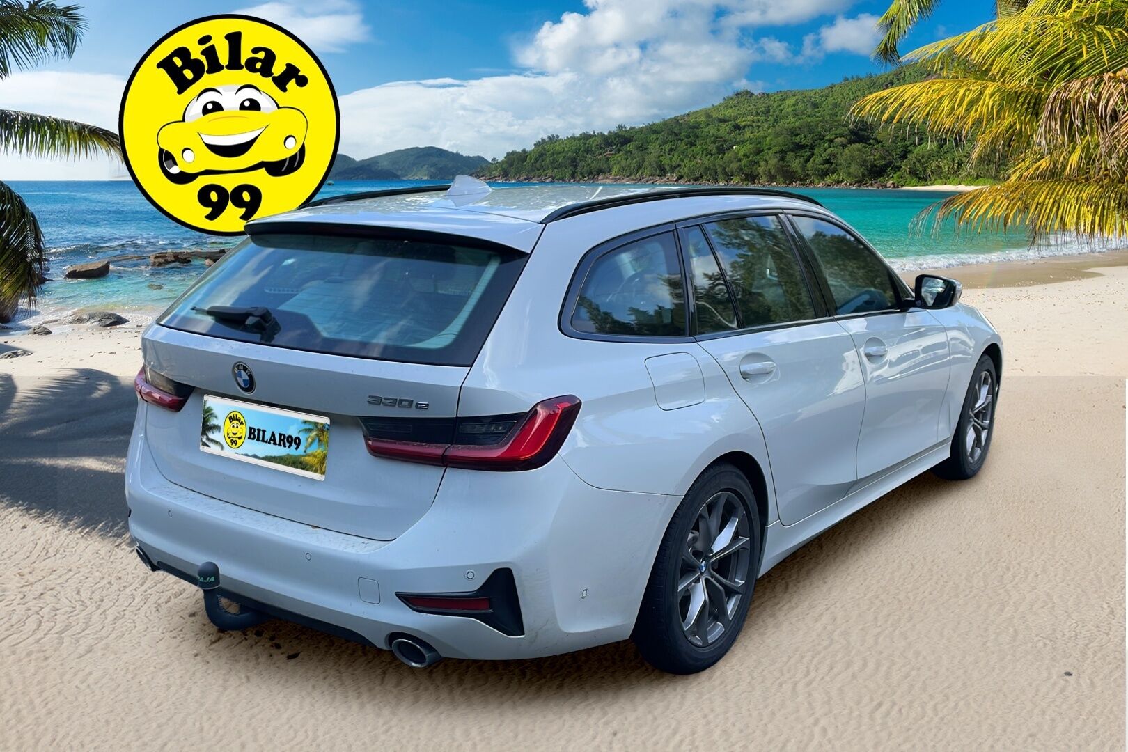 BMW 330E 2021 G21 Touring 330e Business Sport - | Vakkari | Koukku | Hifit | Sporttipenkit | P.Kamera | Navi | Apple&Android | Sähköluukku |