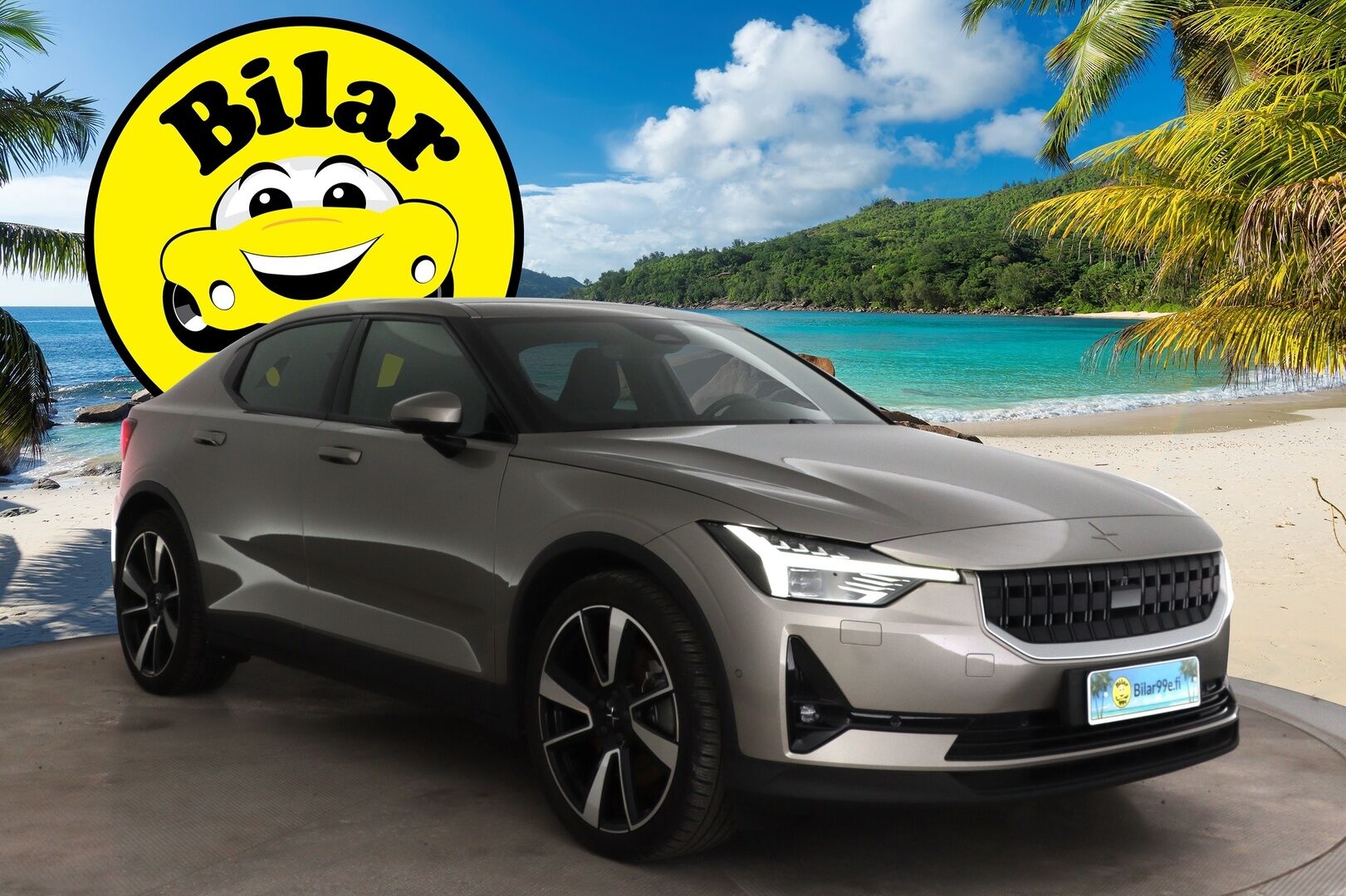 POLESTAR 2 2021 Long Range Launch Edition 300KW | 78kWh *Adapt.Vakkari / Muistipenkki / HarmanKardon / 360° Kamera / Lasikatto / Katveavustin / KeylessGo / Pixel-LED* - 2x Renkaat ja vanteet / Juuri huollettu / Pinnoite /  Ajamattomat kesärenkaat - HULLU BLACKWEEK KORKOTARJOUS 2,49%