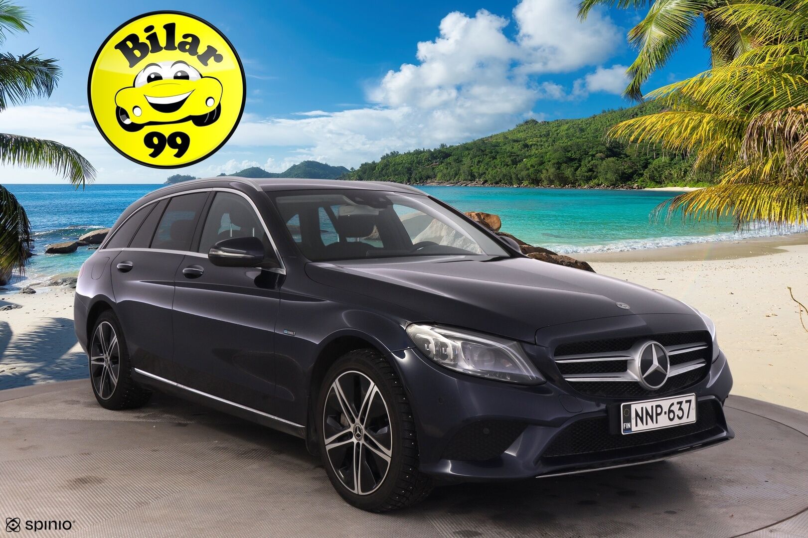 MERCEDES-BENZ C 2020 300 e T Avantgarde EQ Power * DTR+ / Burmester / Multibeam LED / Vetokoukku / Sporttipenkit / Keyless / Navi* - Vetokoukku / Kahdet Mersun vanteet / Hyvä huoltohistoria