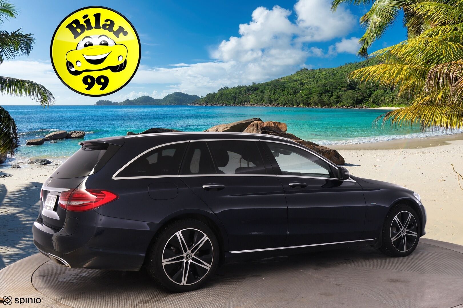 MERCEDES-BENZ C 2020 300 e T Avantgarde EQ Power *ACC / Burmester / Multibeam LED / Vetokoukku / Sporttipenkit / Keyless* - Vetokoukku / Kahdet Mersun vanteet / Hyvä huoltohistoria