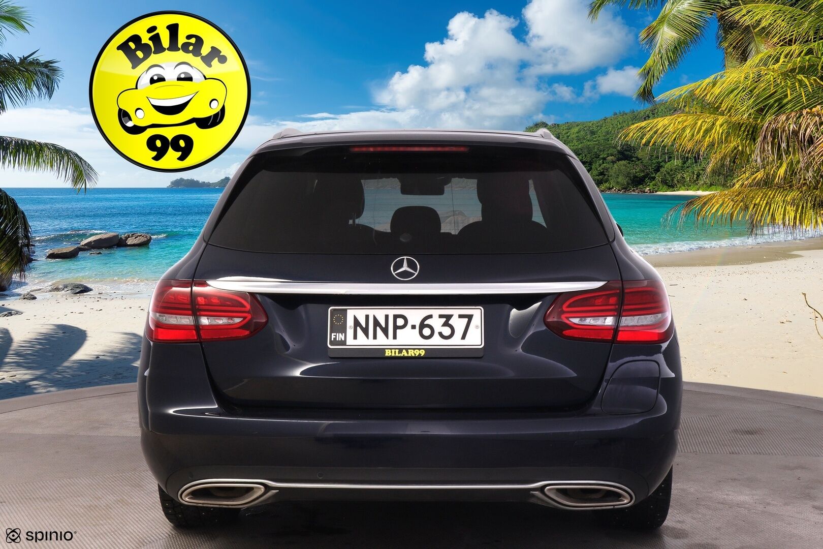 MERCEDES-BENZ C 2020 300 e T Avantgarde EQ Power * DTR+ / Burmester / Multibeam LED / Vetokoukku / Sporttipenkit / Keyless / Navi* - Vetokoukku / Kahdet Mersun vanteet / Hyvä huoltohistoria