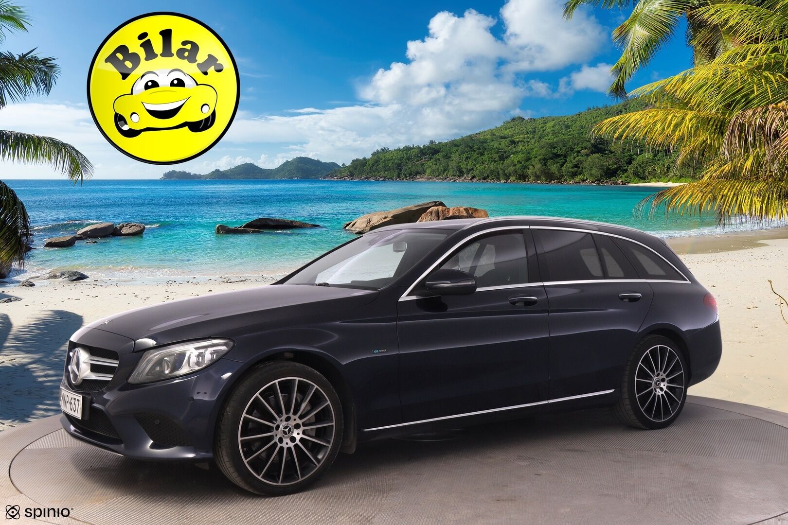 MERCEDES-BENZ C 2020 300 e T Avantgarde EQ Power - Burmester | Multibeam LED | Vetokoukku | Sporttipenkit | Keyless | Navi | Vetokoukku | Kahdet Mersun vanteet | Hyvä huoltohistoria