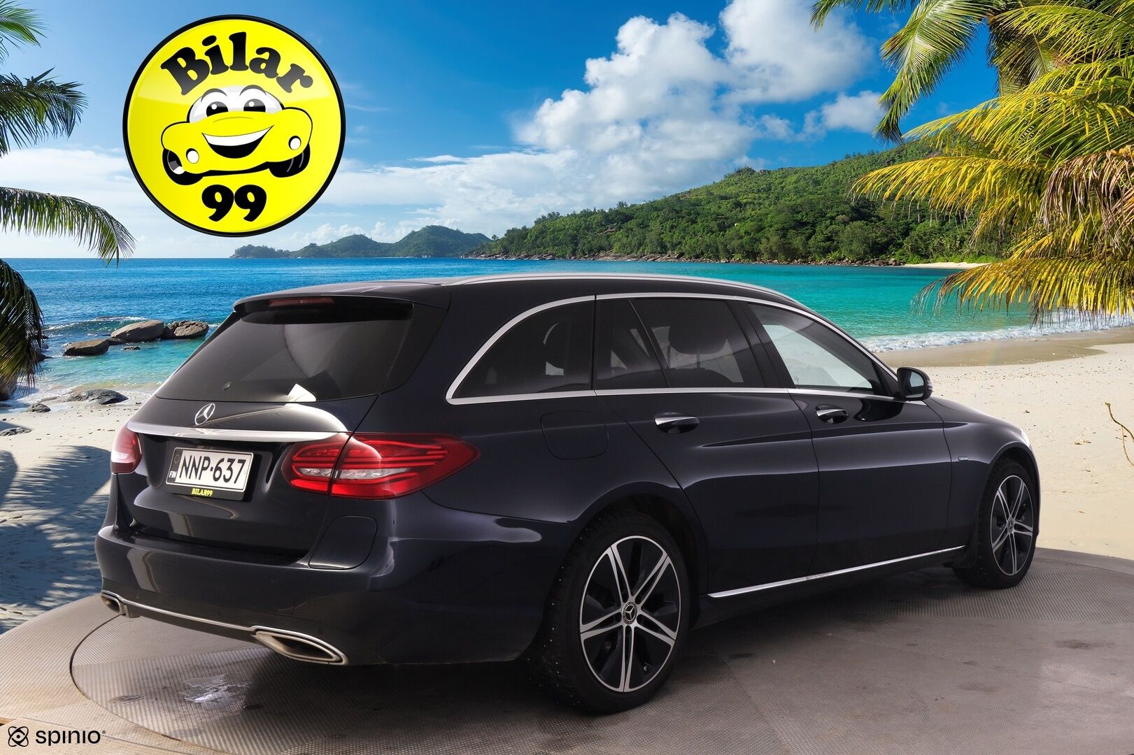 MERCEDES-BENZ C 2020 300 e T Avantgarde EQ Power *ACC / Burmester / Multibeam LED / Vetokoukku / Sporttipenkit / Keyless* - Vetokoukku / Kahdet Mersun vanteet / Hyvä huoltohistoria