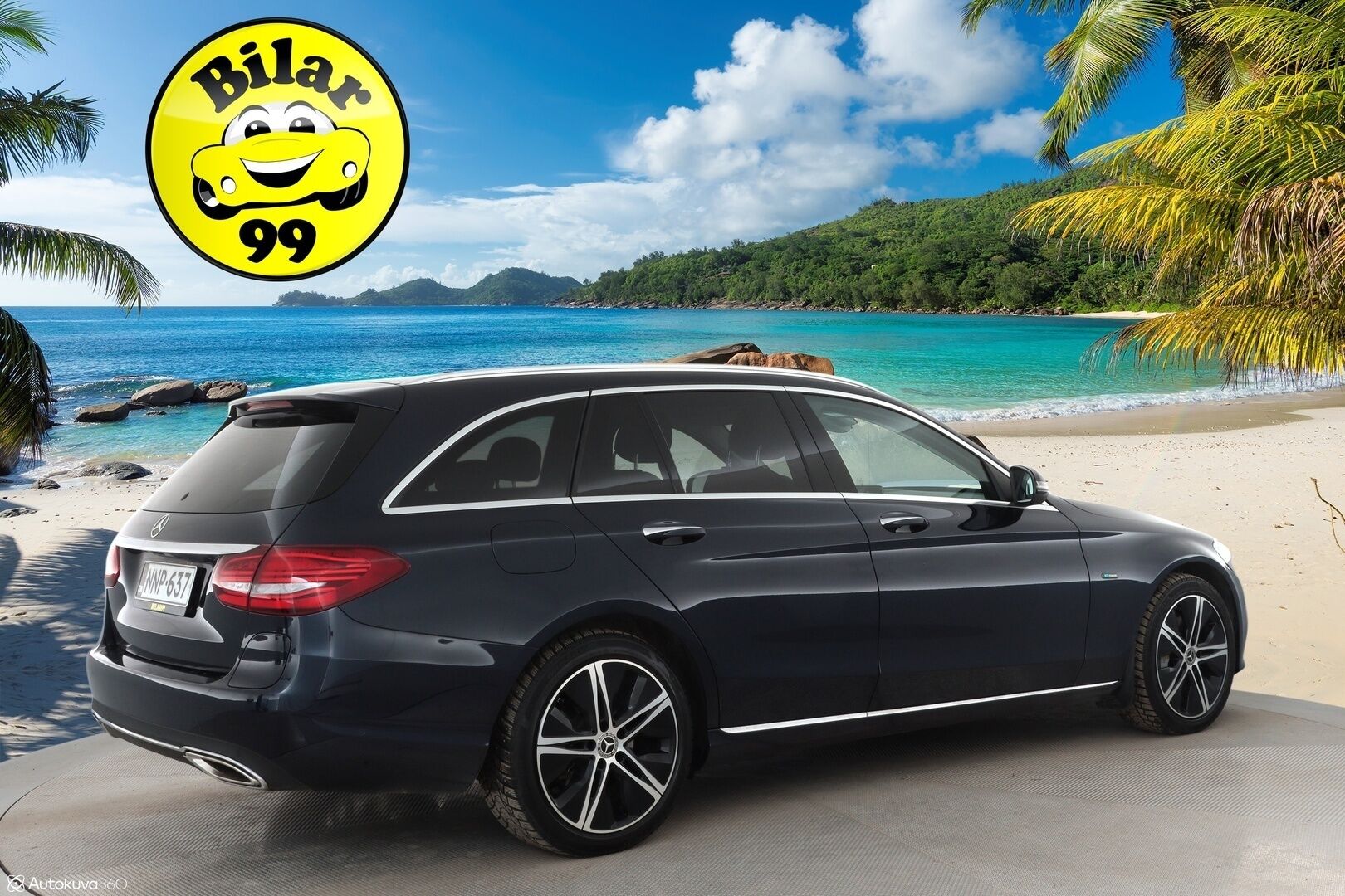 MERCEDES-BENZ C 2020 300 e T Avantgarde EQ Power *ACC / Burmester / Multibeam LED / Vetokoukku / Sporttipenkit / Keyless* - Huokeaan hintaan! / Vetokoukku / Kahdet Mersun vanteet / Mersun huoltohistoria!