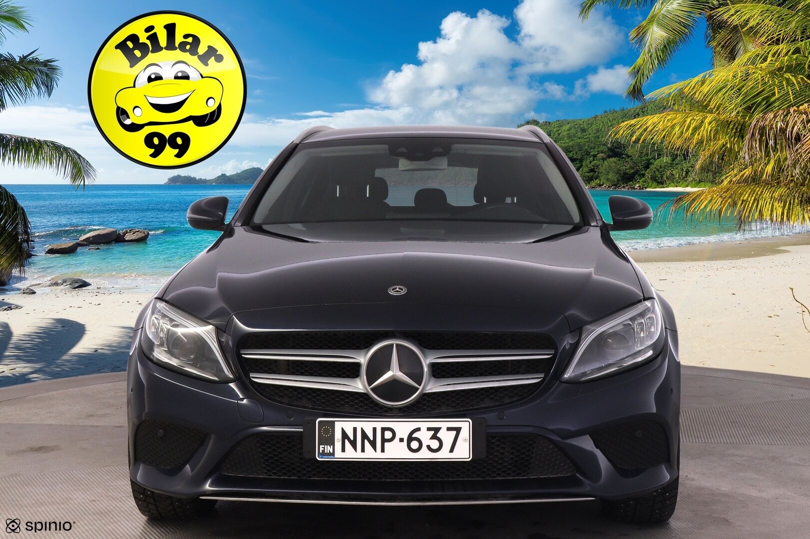 MERCEDES-BENZ C 2020 300 e T Avantgarde EQ Power * DTR+ / Burmester / Multibeam LED / Vetokoukku / Sporttipenkit / Keyless / Navi* - Vetokoukku / Kahdet Mersun vanteet / Hyvä huoltohistoria - HULLUT AVAJAISHULINAT KORKOTARJOUS 3,29 %