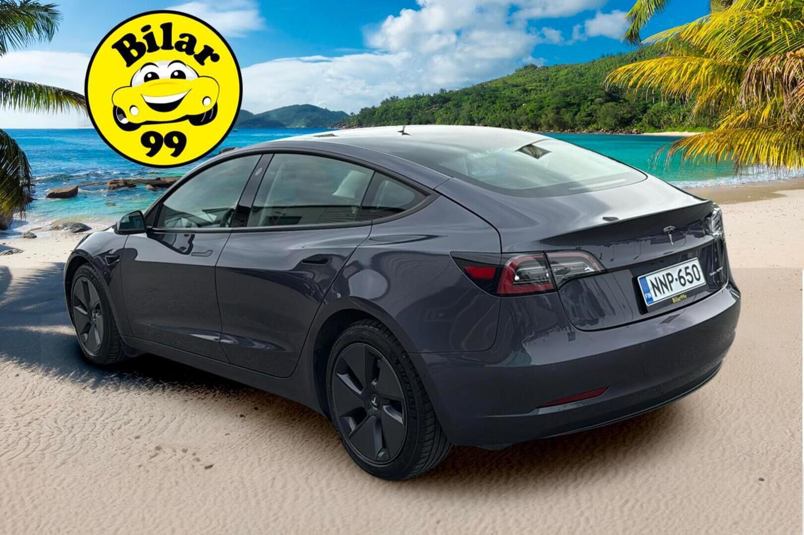TESLA MODEL 3 2022 Long Range Dual Motor AWD - Lämpöpumppu / Premium Audio / Lasikatto / Sähköluukku / 2x Renkaat aluvantein!