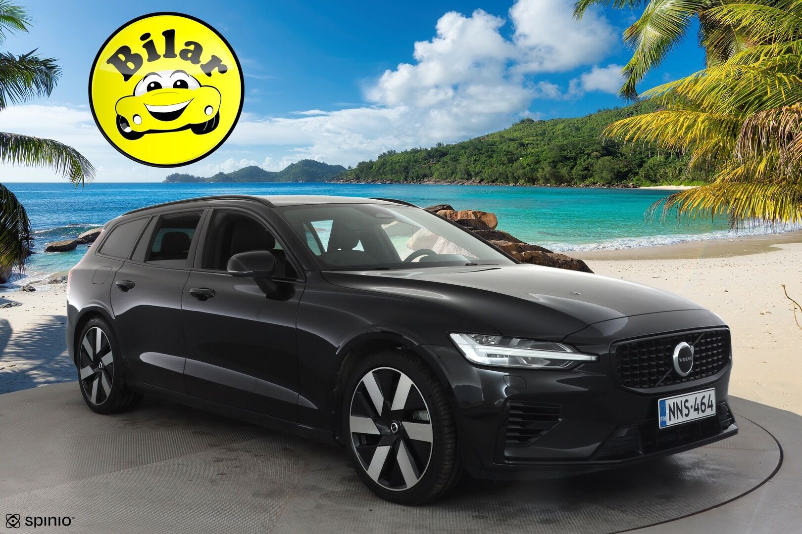 Volvo V60 2024 T8 AWD Long Range High Performance Plus Dark aut. - | ACC | Sporttipenkit muistilla | Puolinahat | Full-LED Active | P.kamera | BLIS | Pilot Assist | Keyless | Lämm. ratti | 1-om suomiauto | 2x renkaat aluin | 