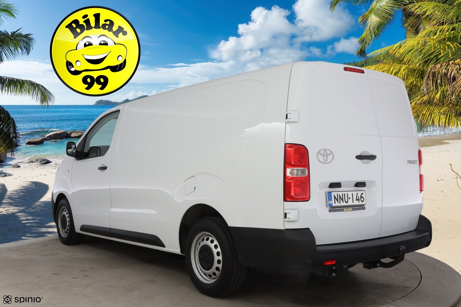 Toyota Proace 2024 2.0D L2 145 Base automaatti 4-ovinen - 3,99 % KORKOTARJOUS TÄHÄN AUTOON - ALV / Webasto / Vetokoukku / Vakkari / Peruutustutka / Bluetooth / Vaihtoehto uudelle!