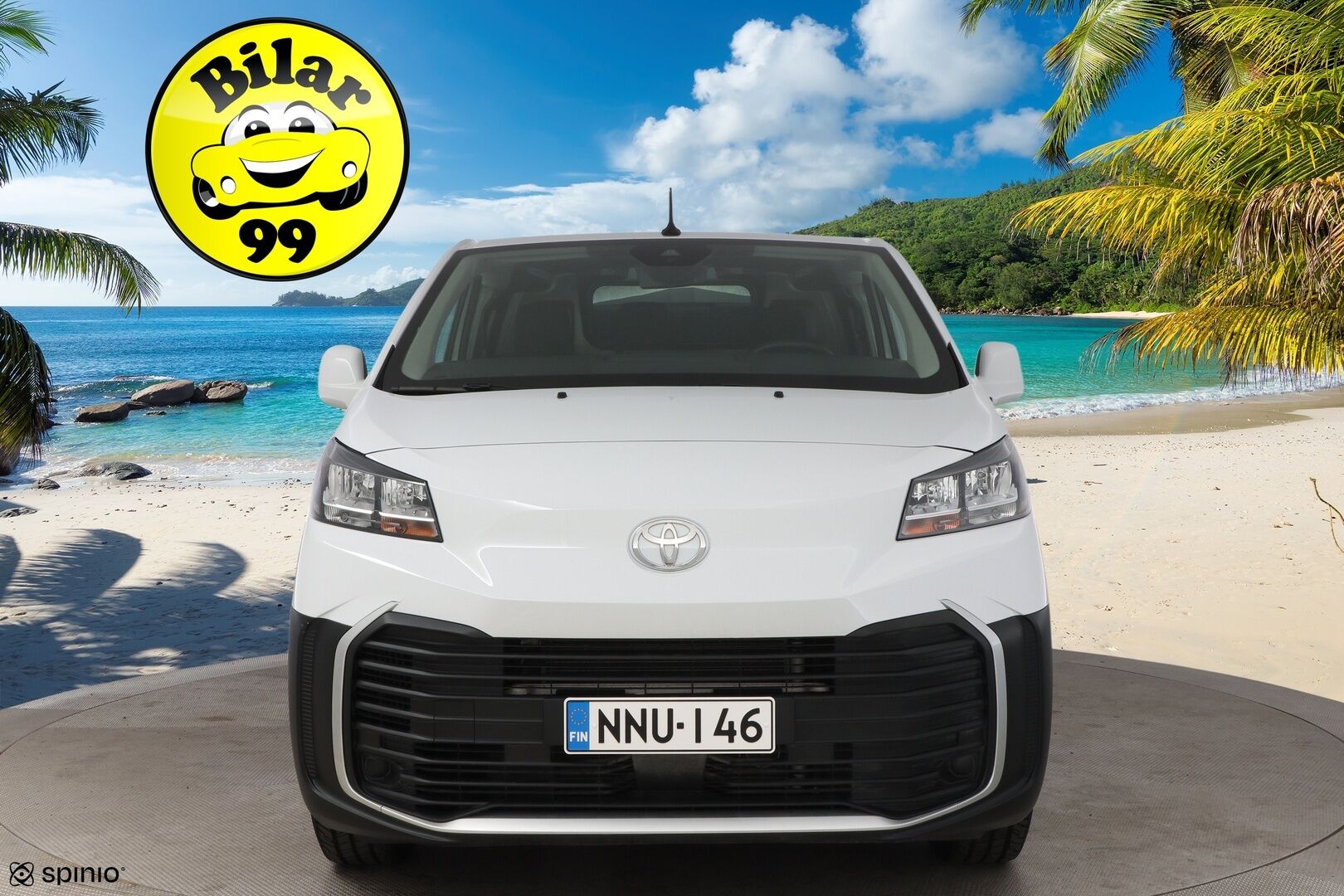 Toyota Proace 2024 2.0D L2 145 Base automaatti 4-ovinen - 3,99 % KORKOTARJOUS TÄHÄN AUTOON - ALV / Webasto / Vetokoukku / Vakkari / Peruutustutka / Bluetooth / Vaihtoehto uudelle!