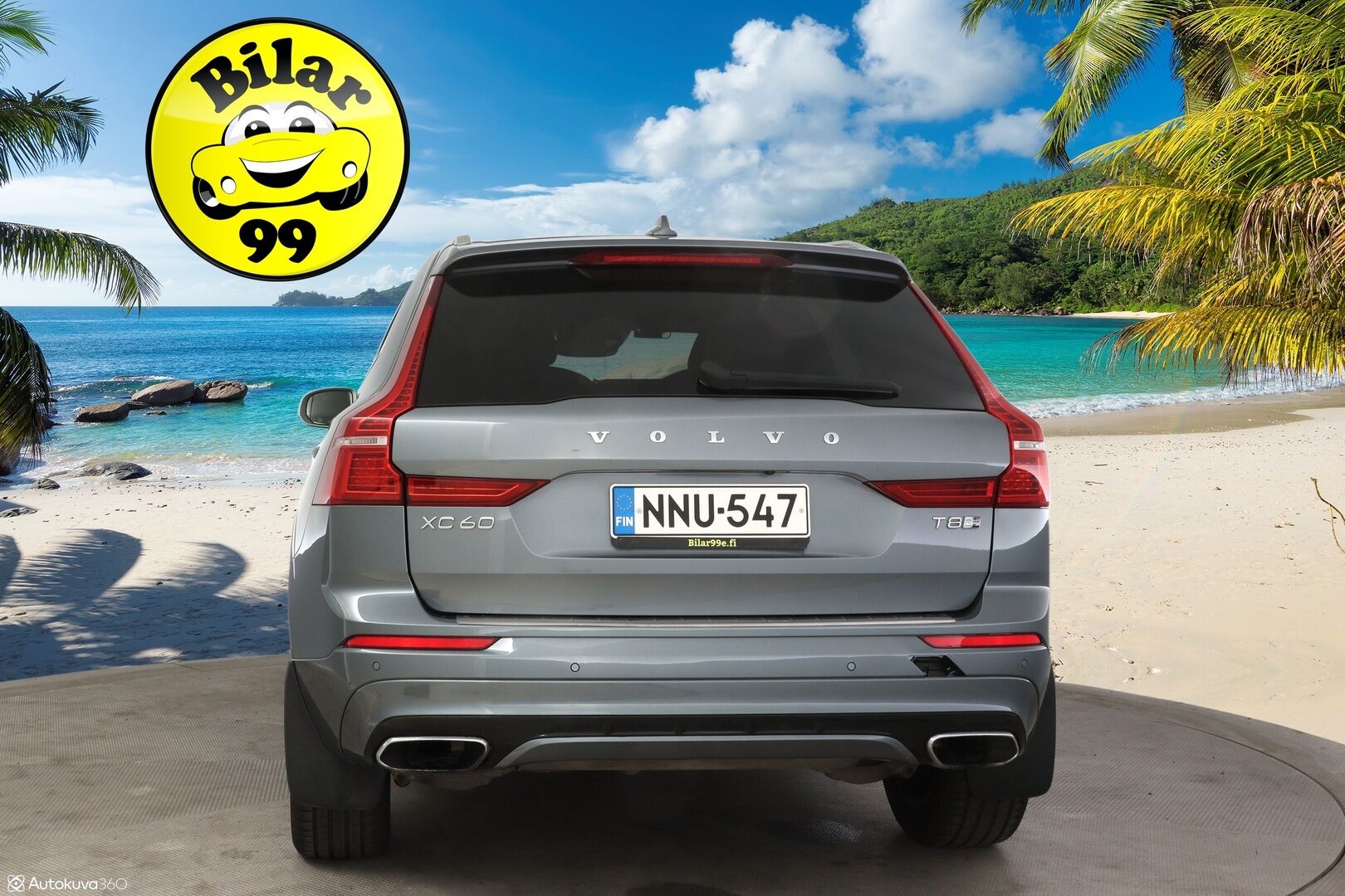 Volvo XC60 2018 T8 AWD R-Design aut * HUD / Panorama / P-Kamera / Koukku / Muistipenkki * - 3,99 % KORKOTARJOUS TÄHÄN AUTOON - Kovilla varusteilla oleva merkkihuollettu yksilö! 