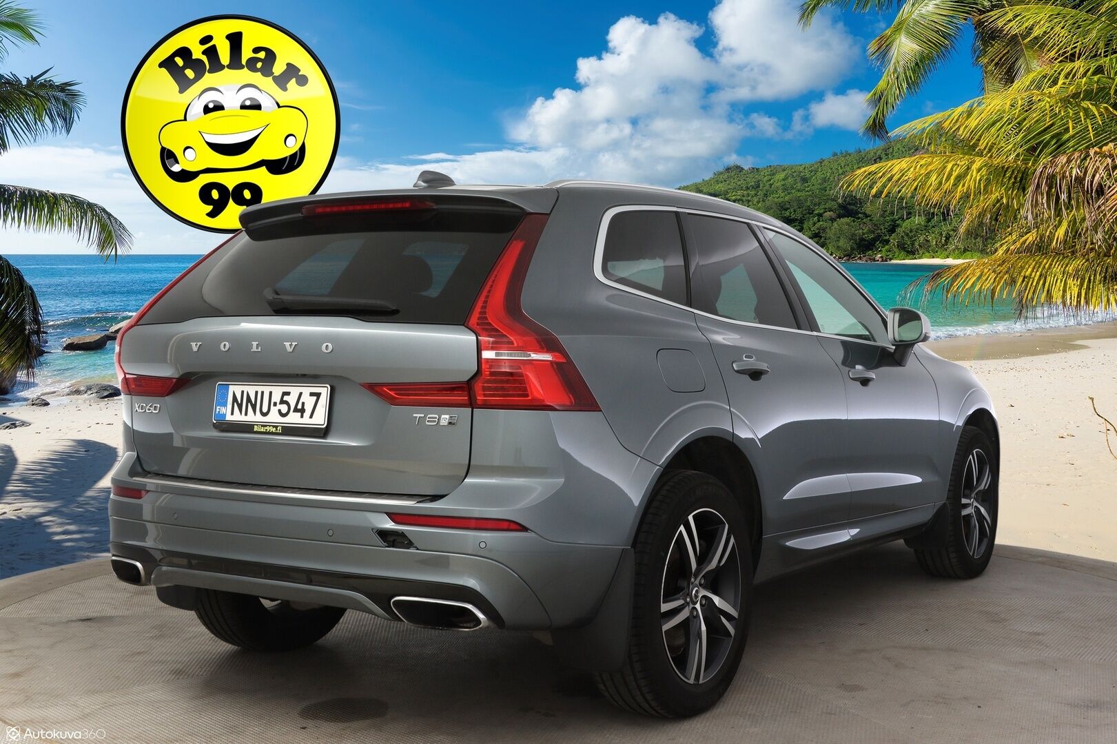 Volvo XC60 2018 T8 AWD R-Design aut * HUD / Panorama / P-Kamera / Koukku / Muistipenkki * - 3,99 % KORKOTARJOUS TÄHÄN AUTOON - Kovilla varusteilla oleva merkkihuollettu yksilö! 
