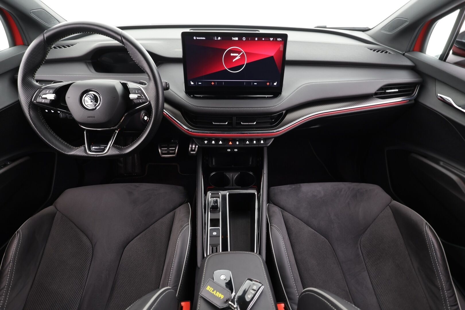 Skoda Enyaq 2021 80 SportLine iV * ILP / Koukku / ACC / Matrix-LED / 360° / Navi / Kaistavahti / Digimittaristo / Keyless * - HULLU BLACKWEEK 2,49% KORKOTARJOUS - Akku kuntotarkastettu / Kahdet renkaat