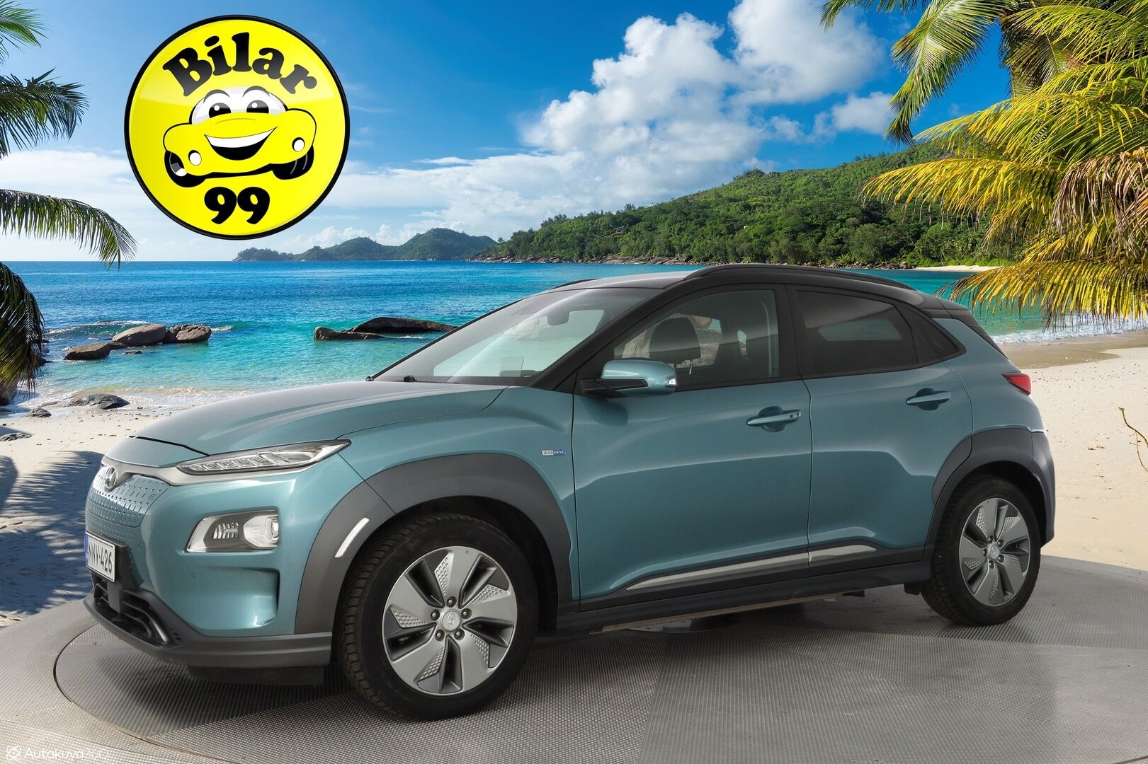 HYUNDAI KONA 2019 electric 64 kWh 204 hv Style - SUOMEN EDULLISIN 64kWh! / Adapt.Vakkari / Ilmastoidut nahat / KRELL / Lämpöpumppu / P-Kamera / HUD / Sähköpenkit