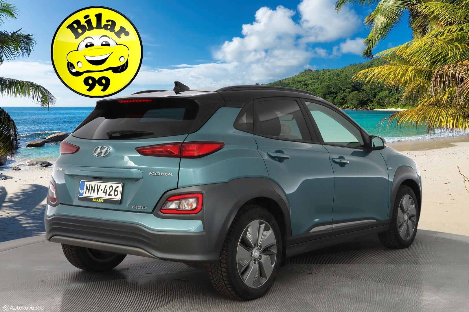 HYUNDAI KONA 2019 electric 64 kWh 204 hv Style - SUOMEN EDULLISIN 64kWh! / Adapt.Vakkari / Ilmastoidut nahat / KRELL / Lämpöpumppu / P-Kamera / HUD / Sähköpenkit