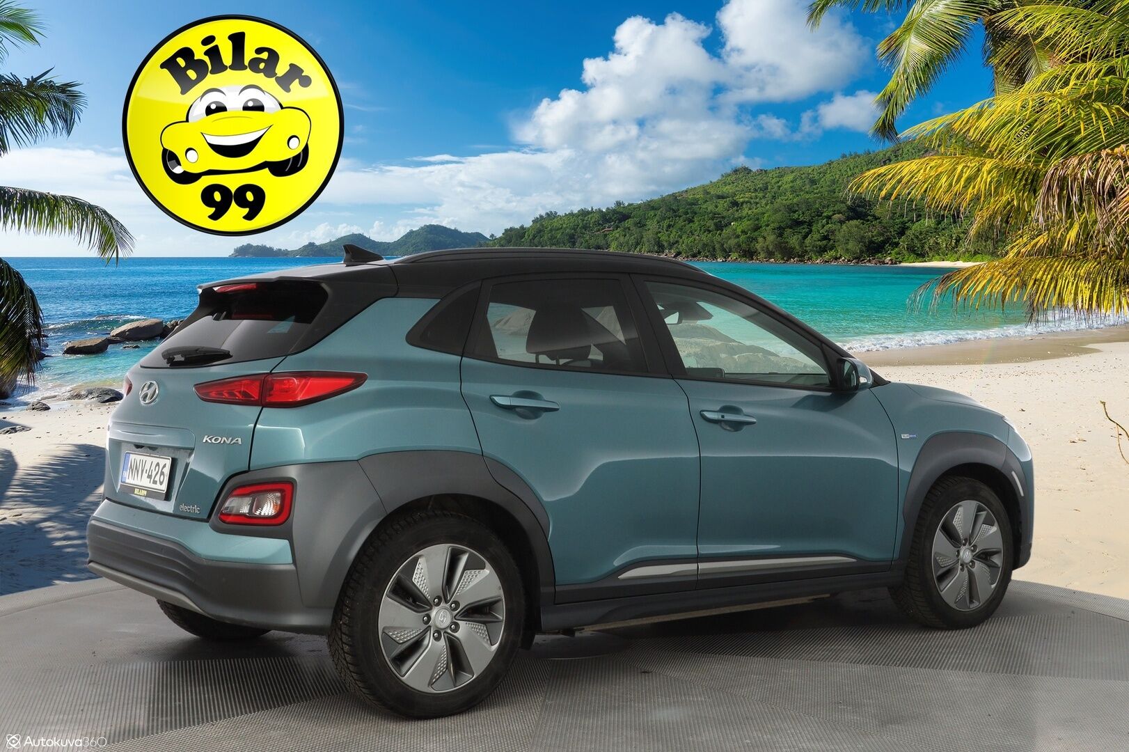 HYUNDAI KONA 2019 electric 64 kWh 204 hv Style - SUOMEN EDULLISIN 64kWh! / Adapt.Vakkari / Ilmastoidut nahat / KRELL / Lämpöpumppu / P-Kamera / HUD / Sähköpenkit