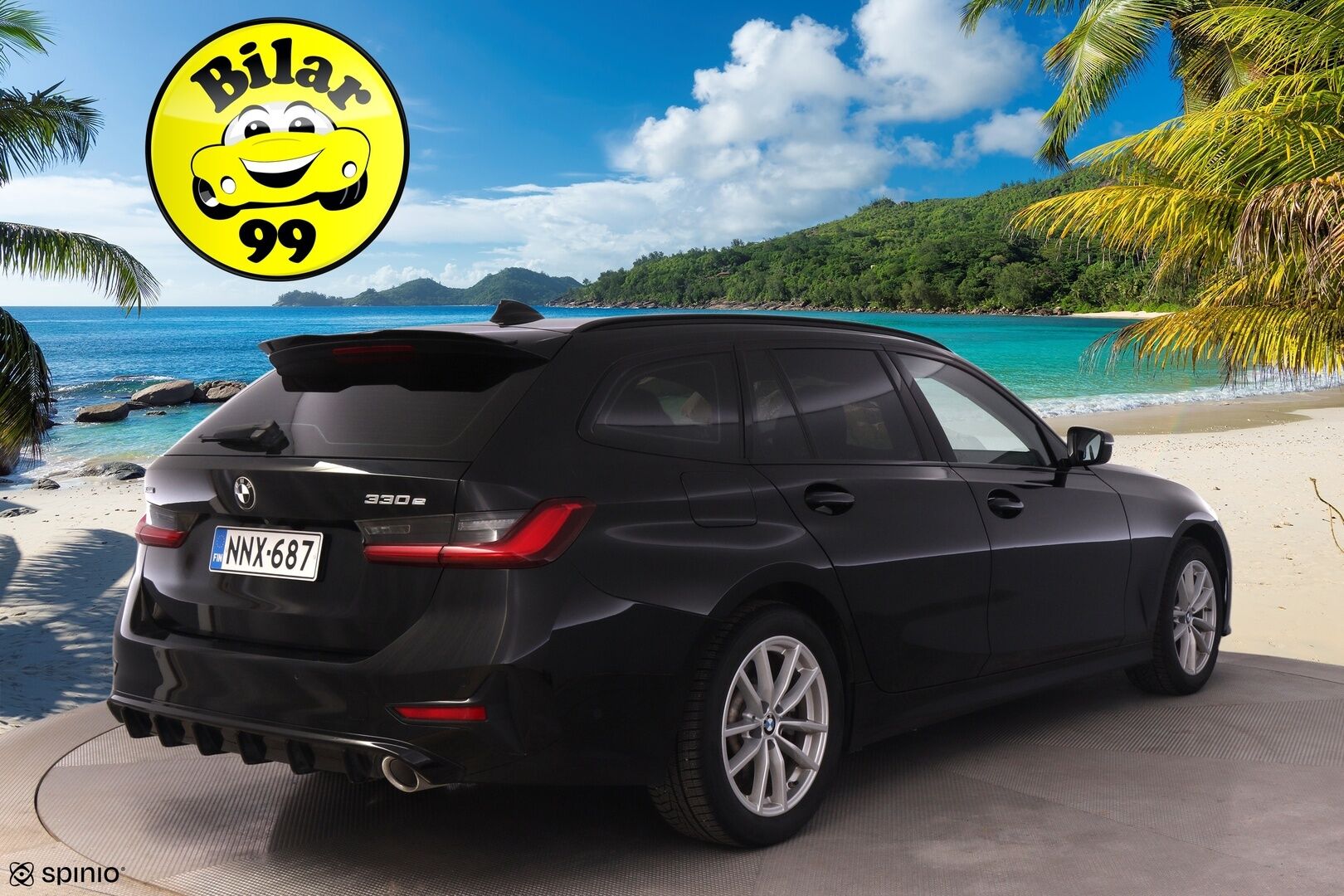 BMW 330 2021 G21 Touring 330e xDrive Business Sport *P-Kamera / Digimittari / Vakkari / Premium Audio / S.lisälämmitin / Sporttipenkit / Navi / S.Luukku* - *Kahdet asialliset renkaat ja vanteet / Asiallisesti huollettu!* - HULLUT AVAJAISHULINAT KORKOTARJOUS 3,29 %