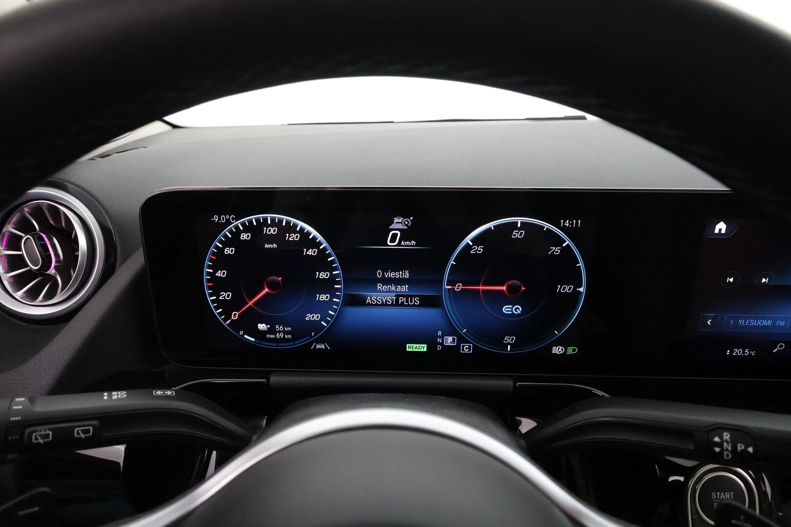 Mercedes-Benz EQA 2024 300 4MATIC Progressive Advanced Plus * Distronic+ / Widescreen / Lisälämmitin / 360-Kamera / Nahkaverhoilu / Apple&Android * - Akku kuntotarkastettu SoH 98,1% / 2x Lataus / Kahdet Renkaat