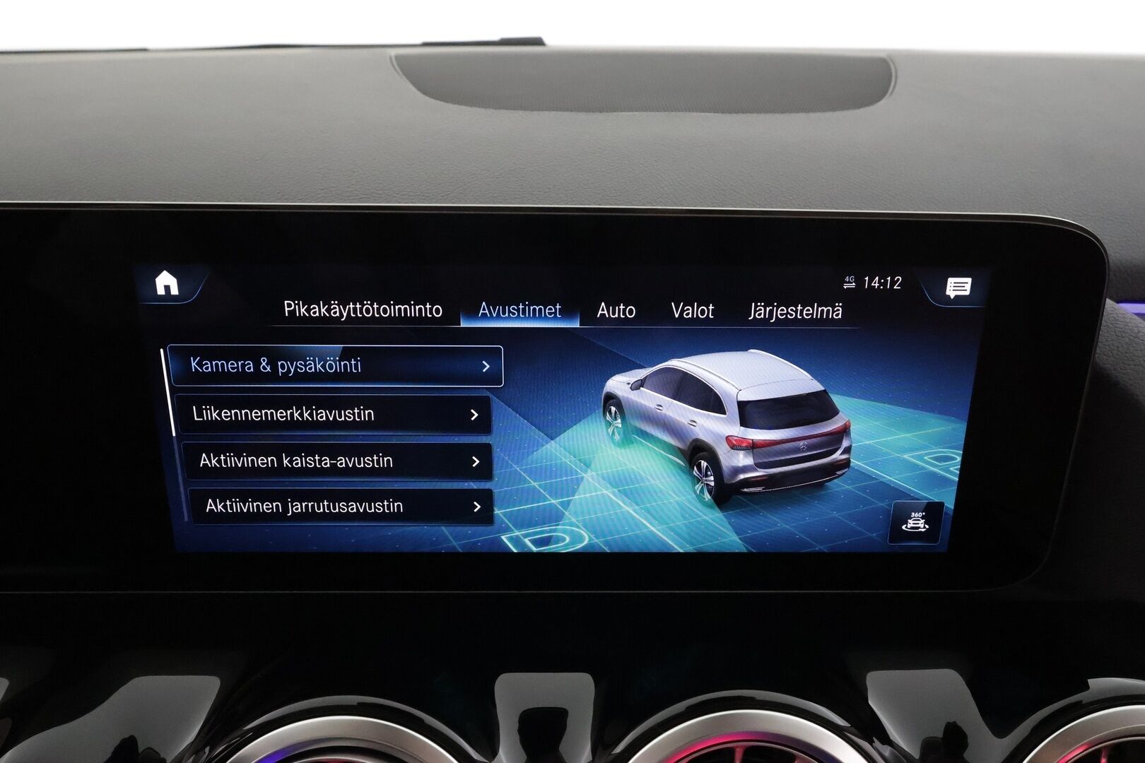 Mercedes-Benz EQA 2024 300 4MATIC Progressive Advanced Plus * Distronic+ / Widescreen / Lisälämmitin / 360-Kamera / Nahkaverhoilu / Apple&Android * - Akku kuntotarkastettu SoH 98,1% / 2x Lataus / Kahdet Renkaat