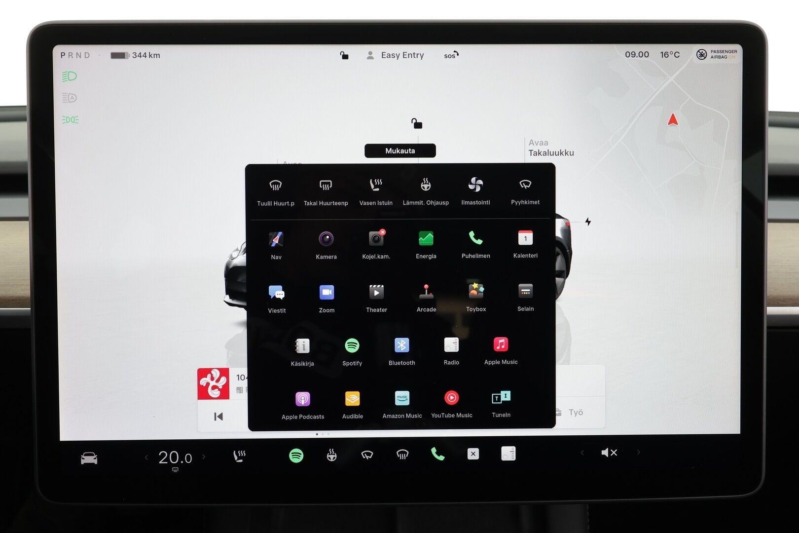 Tesla Model 3 2022 Standard Range Plus * Lasikatto / ILP / ACC / Matrix-LED / Muistipenkki / P.Kamera / Navi / Kaistavahti / Keyless * - 2x Latauskaapelit - HULLU BLACKWEEK KORKOTARJOUS 2,49%