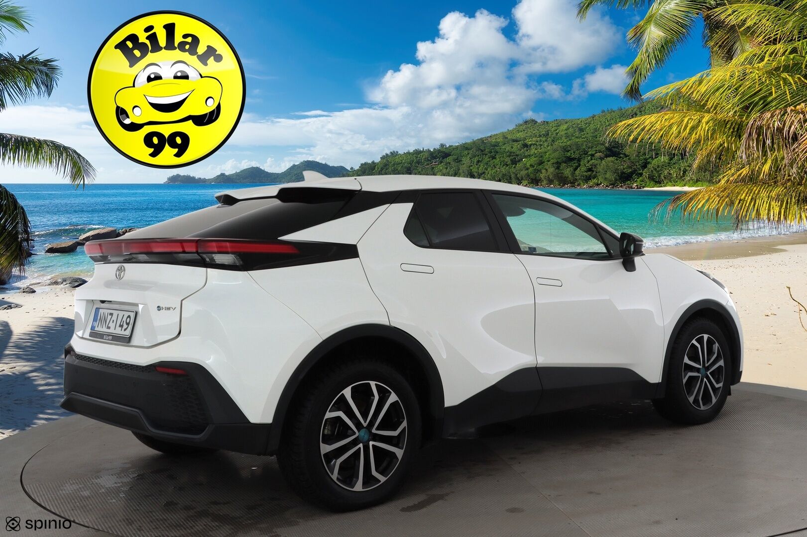 Toyota C-HR 2024 1,8 Hybrid Active * ACC / LED / P.Kamera / Kaistavahti / Katveavustin / Keyless / Digimittaristo * - 1-om Suomi-auto / Kahdet renkaat / Merkkihuollot