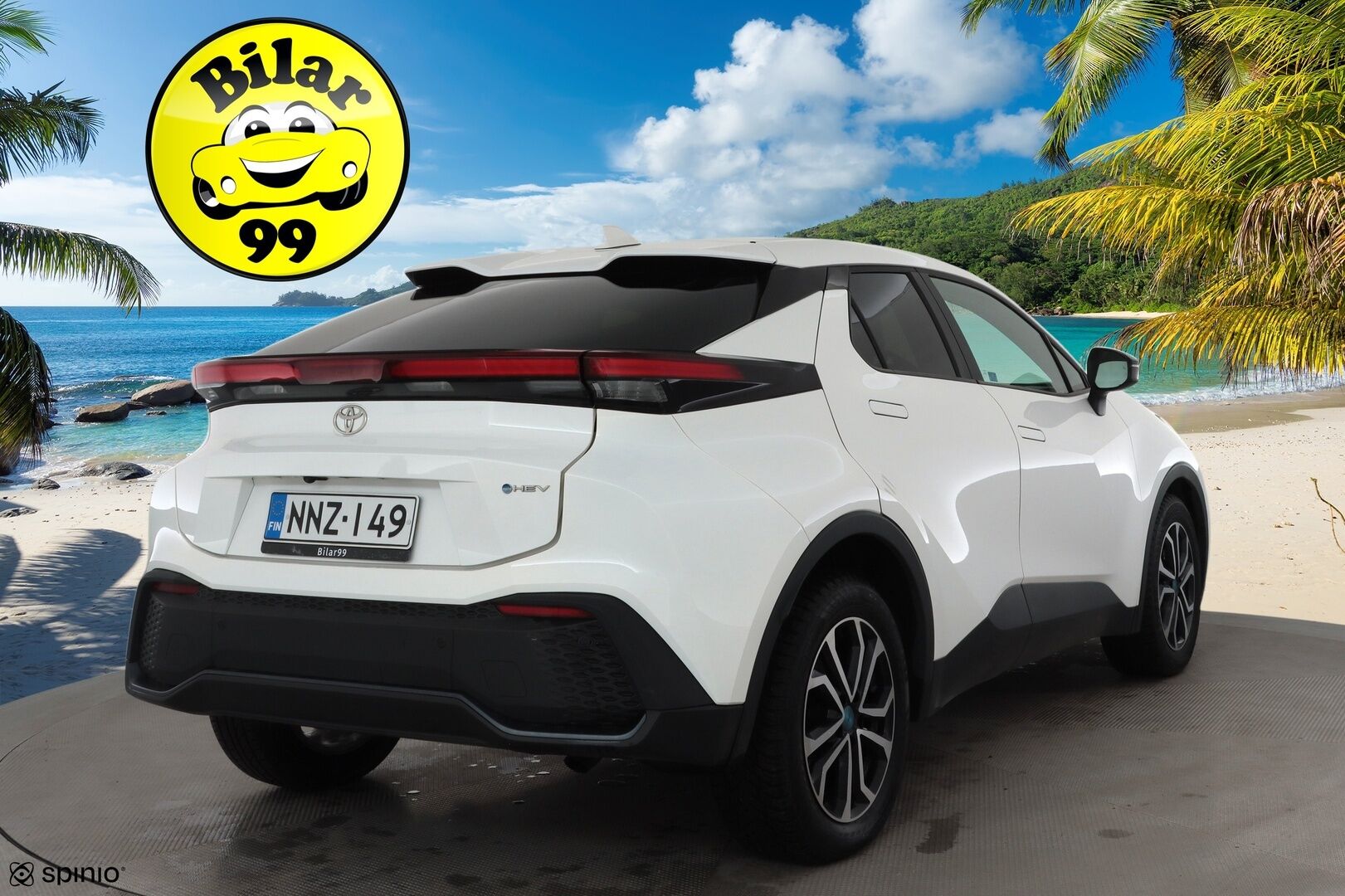 Toyota C-HR 2024 1,8 Hybrid Active * ACC / LED / P.Kamera / Kaistavahti / Katveavustin / Keyless / Digimittaristo * - 1-om Suomi-auto / Kahdet renkaat / Merkkihuollot