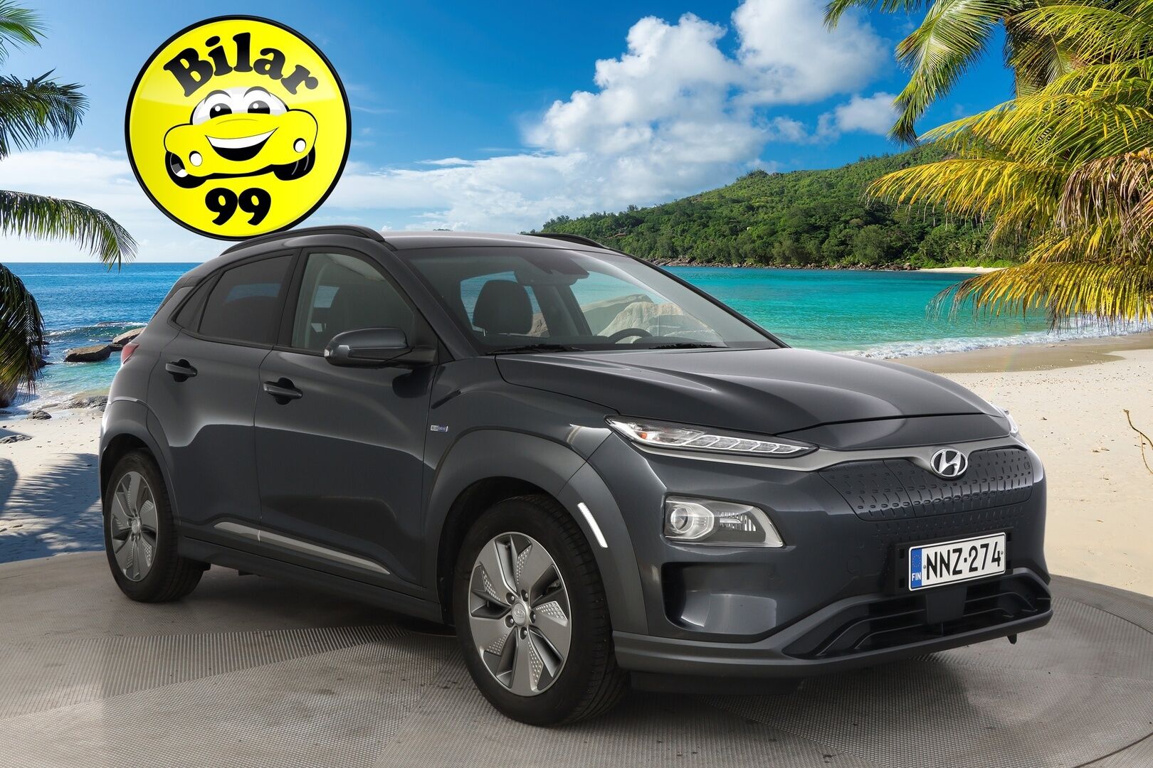 Hyundai KONA 2020 electric 64 kWh 204 hv Style*ILP / Krell / ACC / P.Kamera / Navi* - *Kahdet renkaat alumiinivanteilla! / Juuri saapunut!*