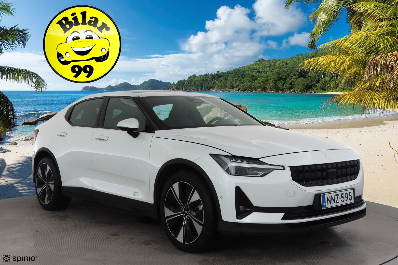 Polestar 2 2023 Long Range Dual Motor 300kW * Pilot&Plus / H&K / ILP / ACC / LED / Lasikatto / 360° / Sportpenkki Muistilla / Navi * - Akku kuntotarkastettu 95,3% / 2x Latauskaapelit - HULLU BLACKWEEK KORKOTARJOUS 2,49%