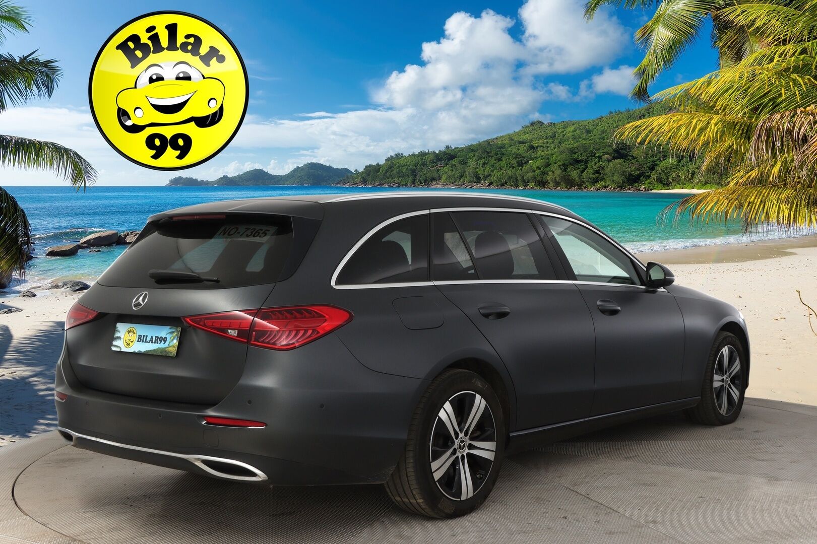 MERCEDES-BENZ C 2022 300 e Avantgarde - 3,99 % KORKOTARJOUS TÄHÄN AUTOON - Mattaharmaaksi teipattu / P-kamera / Koukku / Vakkari / Kaistavahti / 2x renkaat / Ratinlämmitin / Puolinahka Sporttipenkit / 