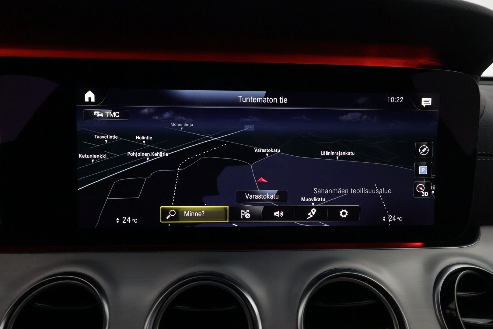 MERCEDES-BENZ E 2021 220 T d 4MATIC AMG - 3,99 % KORKOTARJOUS TÄHÄN AUTOON - * Widescreen / Webasto / Koukku / Adapt.Vakkari / P. Kamera / Sporttipenkit / LED-valot / Navi / Kaistavahti / 2x Renkaat*