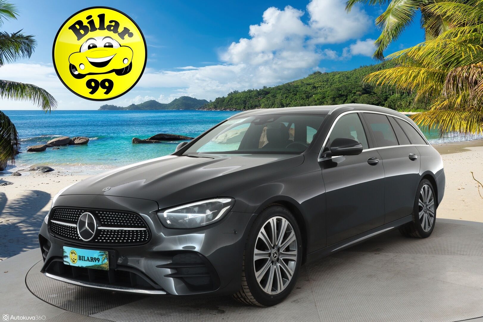 MERCEDES-BENZ E 2021 220 T d 4MATIC AMG - 3,99 % KORKOTARJOUS TÄHÄN AUTOON - * Widescreen / Webasto / Koukku / Adapt.Vakkari / P. Kamera / Sporttipenkit / LED-valot / Navi / Kaistavahti / 2x Renkaat*