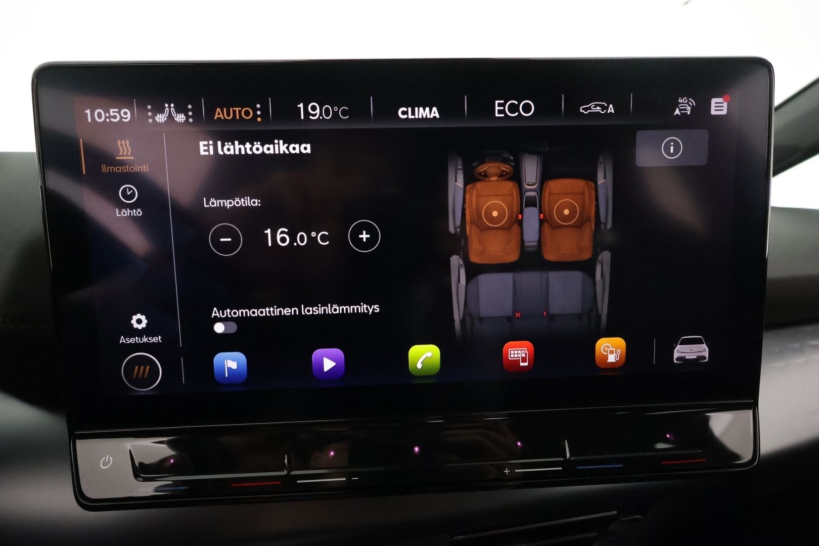 CUPRA BORN 2022 150 kW 58kWh ** Lämpöpumppu / Adapt.vakkari / 2x vanteet / P-Kamera / Apple&Android / Sporttipenkit / Navi / Digimittari