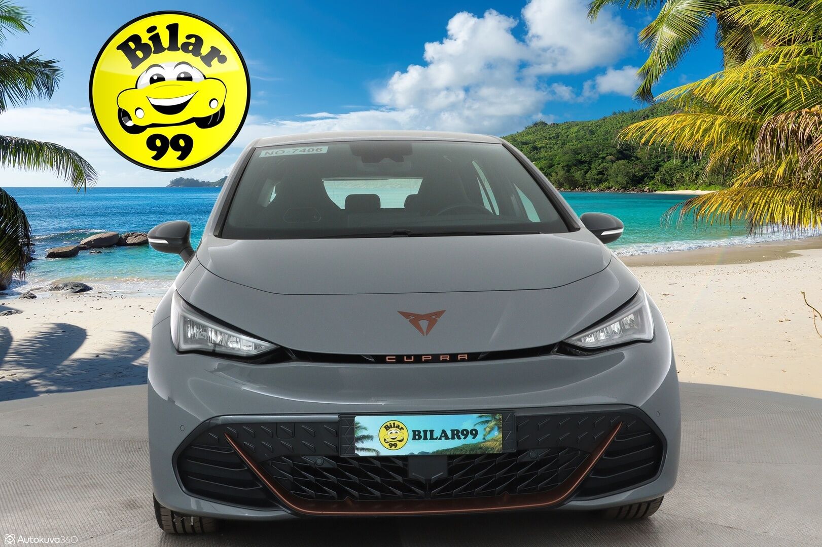 CUPRA BORN 2022 150 kW 58kWh ** Lämpöpumppu / Adapt.vakkari / 2x vanteet / P-Kamera / Apple&Android / Sporttipenkit / Navi / Digimittari