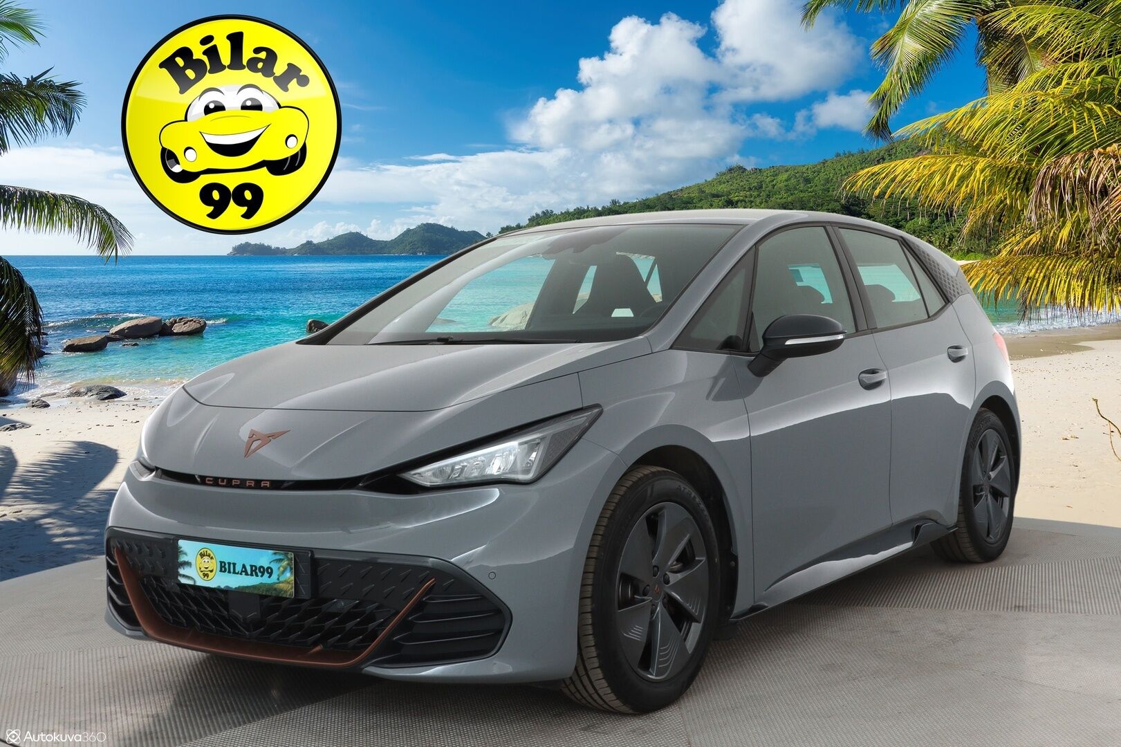 CUPRA BORN 2022 150 kW 58kWh ** Lämpöpumppu / Adapt.vakkari / 2x vanteet / P-Kamera / Apple&Android / Sporttipenkit / Navi / Digimittari