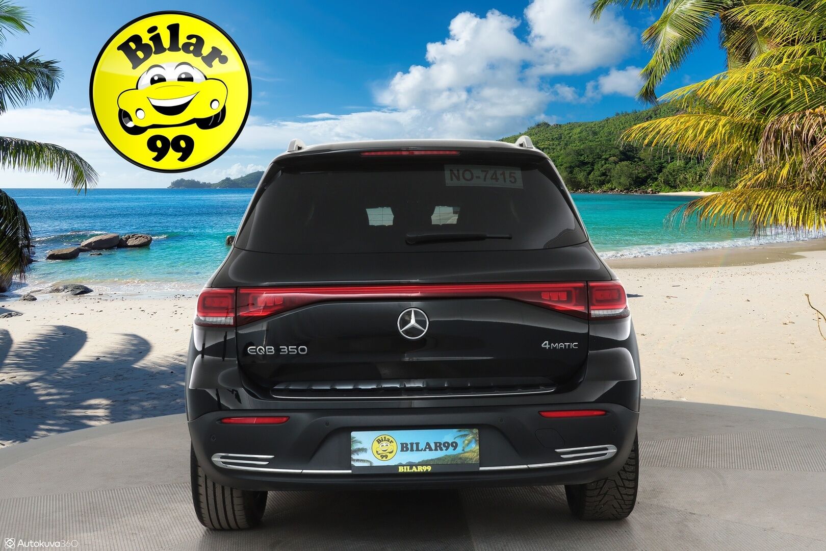 MERCEDES-BENZ EQB 2023 350 4Matic ** 7-P / Adapt.Vakkari / P.kamera / Puolinahat / LED High Performance / MB me / Keyless / Navi / 2x renkaat - 3,99 % KORKOTARJOUS TÄHÄN AUTOON - ** Alv. vähennyskelpoinen / Kahdet vanteet **