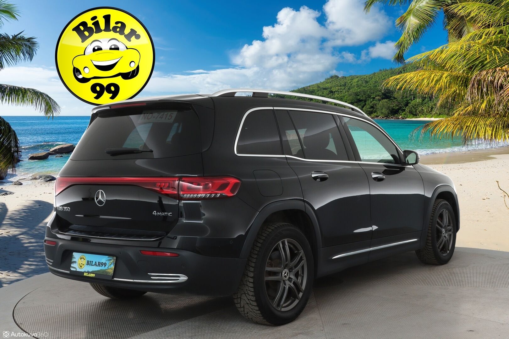 MERCEDES-BENZ EQB 2023 350 4Matic ** 7-P / Adapt.Vakkari / P.kamera / Puolinahat / LED High Performance / MB me / Keyless / Navi / 2x renkaat - 3,99 % KORKOTARJOUS TÄHÄN AUTOON - ** Alv. vähennyskelpoinen / Kahdet vanteet **