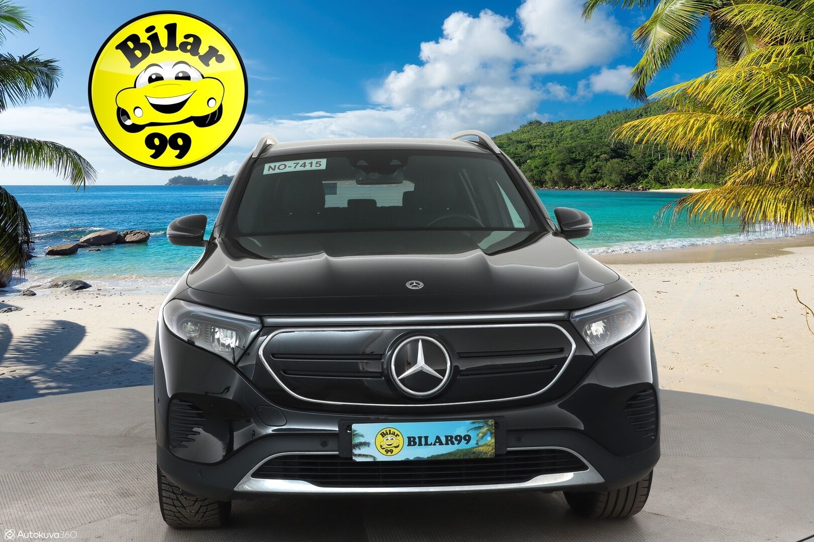 MERCEDES-BENZ EQB 2023 350 4Matic ** 7-P / Adapt.Vakkari / P.kamera / Puolinahat / LED High Performance / MB me / Keyless / Navi / 2x renkaat - 3,99 % KORKOTARJOUS TÄHÄN AUTOON - ** Alv. vähennyskelpoinen / Kahdet vanteet **