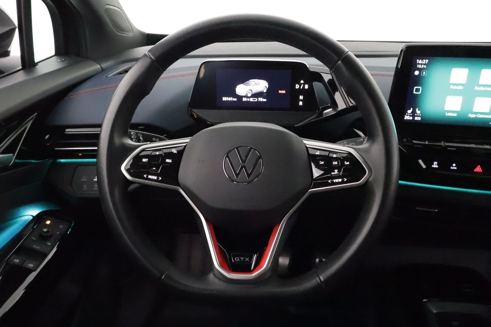 VOLKSWAGEN ID.4 2022 GTX 82kWh ** Adapt.vakkari / Lämpöpumppu / Matrix LED / P.tutkat / Sporttiset Puolinahat / Navi / Apple&Android - 3,99 % KORKOTARJOUS TÄHÄN AUTOON - Digimittari / 2x renkaat / Rattilämmitin