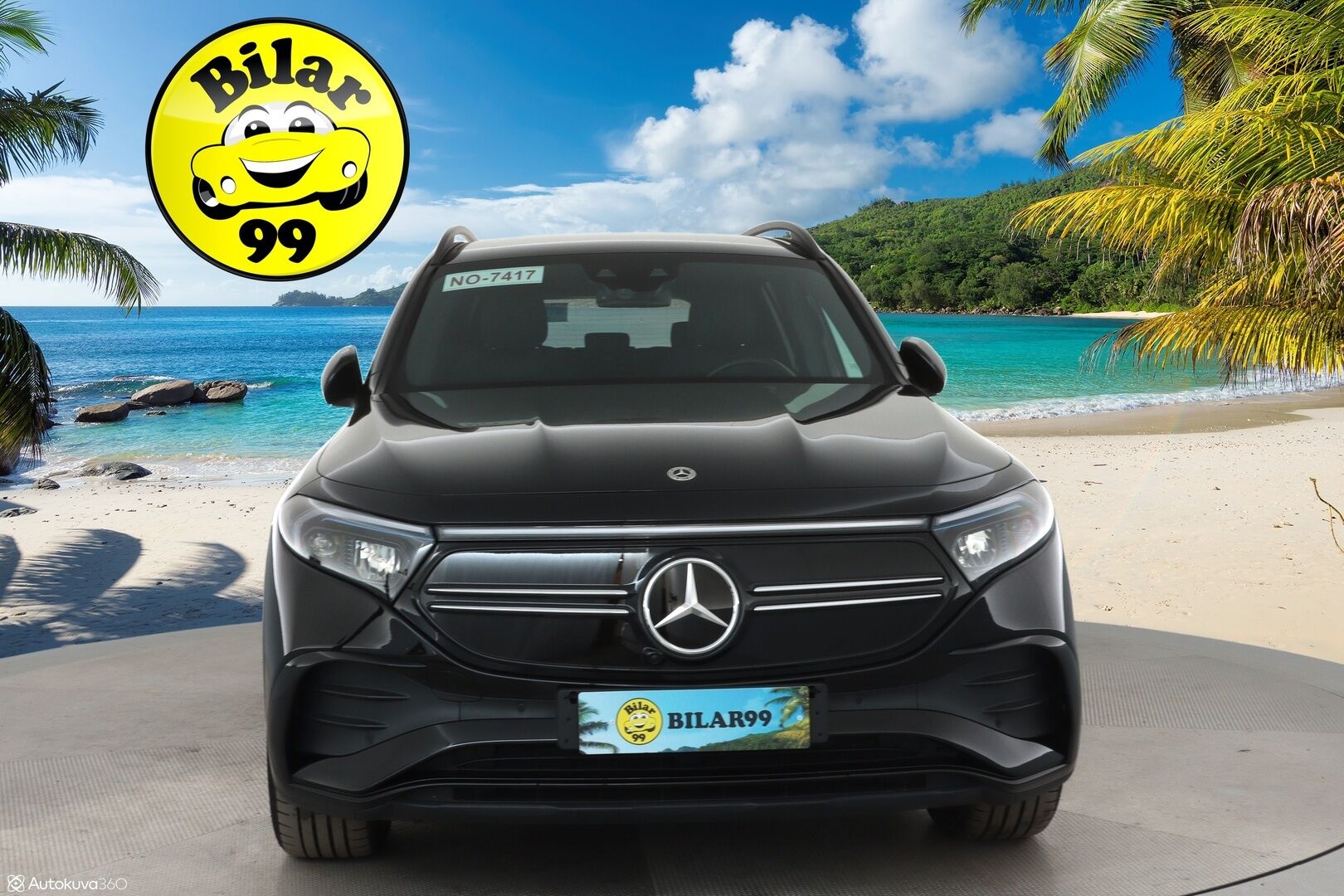MERCEDES-BENZ EQB 2023 300 4Matic AMG Line *ACC / P.kamera / Muistipenkit / LED High Performance / Nahka-alcantara sisusta / Navi* - 3,99 % KORKOTARJOUS TÄHÄN AUTOON - Akkutesti 96,73%!