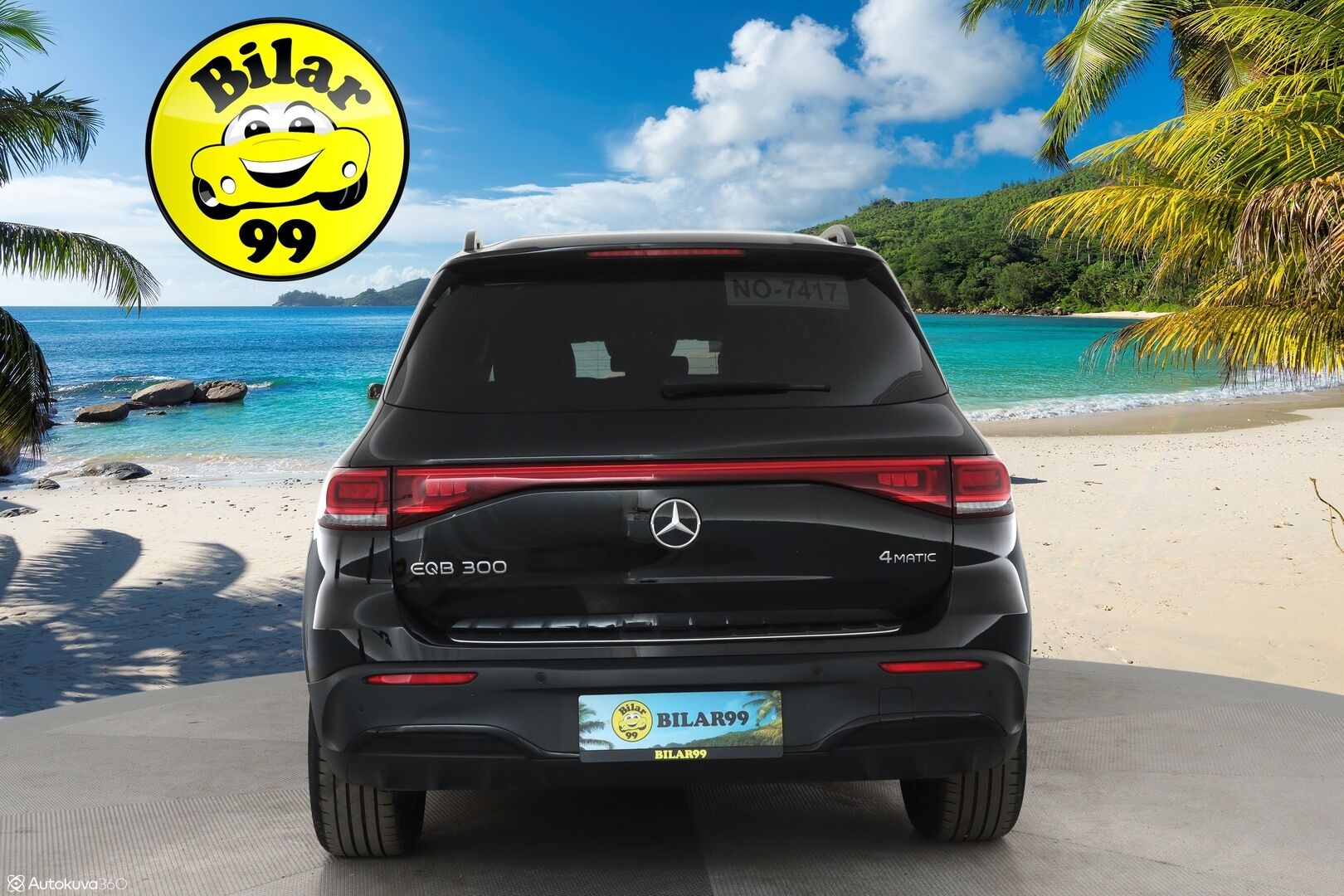 MERCEDES-BENZ EQB 2023 300 4Matic AMG Line *ACC / P.kamera / Muistipenkit / LED High Performance / Nahka-alcantara sisusta / Navi* - 3,99 % KORKOTARJOUS TÄHÄN AUTOON - Akkutesti 96,73%!