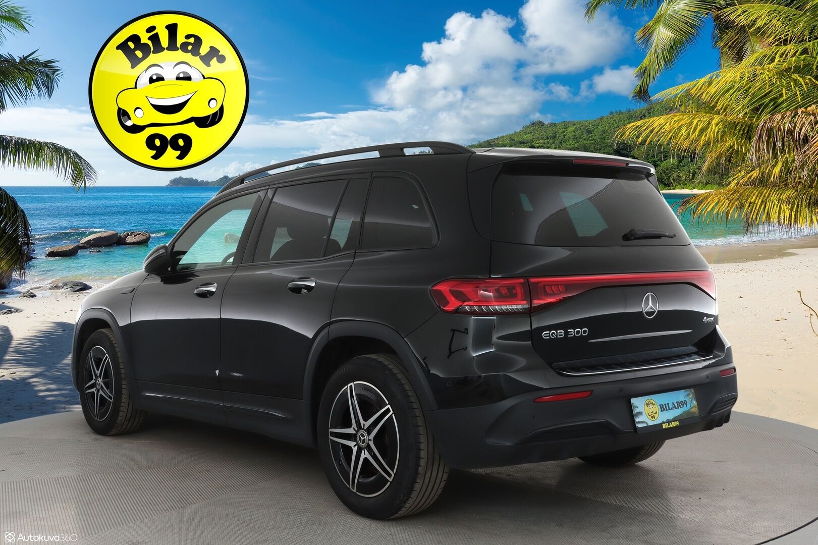 MERCEDES-BENZ EQB 2023 300 4Matic AMG Line *ACC / P.kamera / Muistipenkit / LED High Performance / Nahka-alcantara sisusta / Navi* - 3,99 % KORKOTARJOUS TÄHÄN AUTOON - Akkutesti 96,73%!