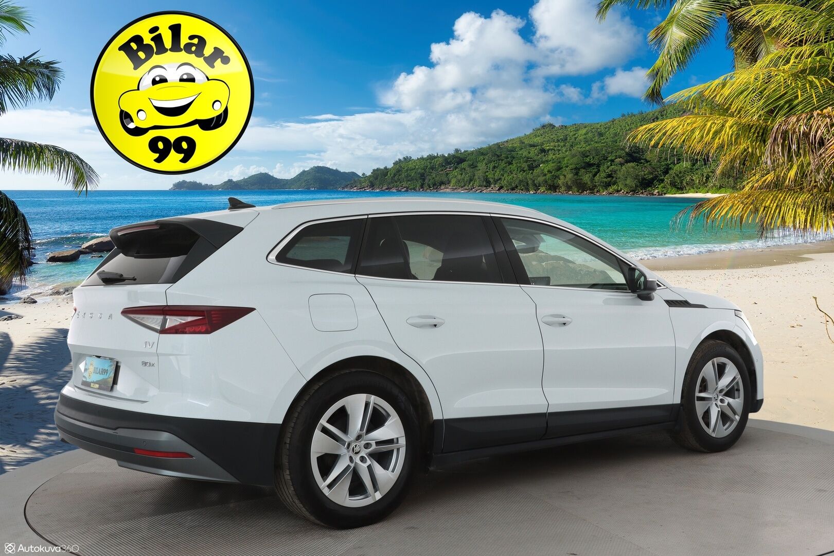 SKODA ENYAQ 2022 80x 4x4 iV **Lämpöpumppu / Koukku / Adapt.Vakkari / Matrix-LED / P. Kamera / Muistipenkki / Navi / Kaistavahti** - 3,99 % KORKOTARJOUS TÄHÄN AUTOON - Digimittaristo / 3-Alueinen AC / KeylessGO / 2x Renkaat