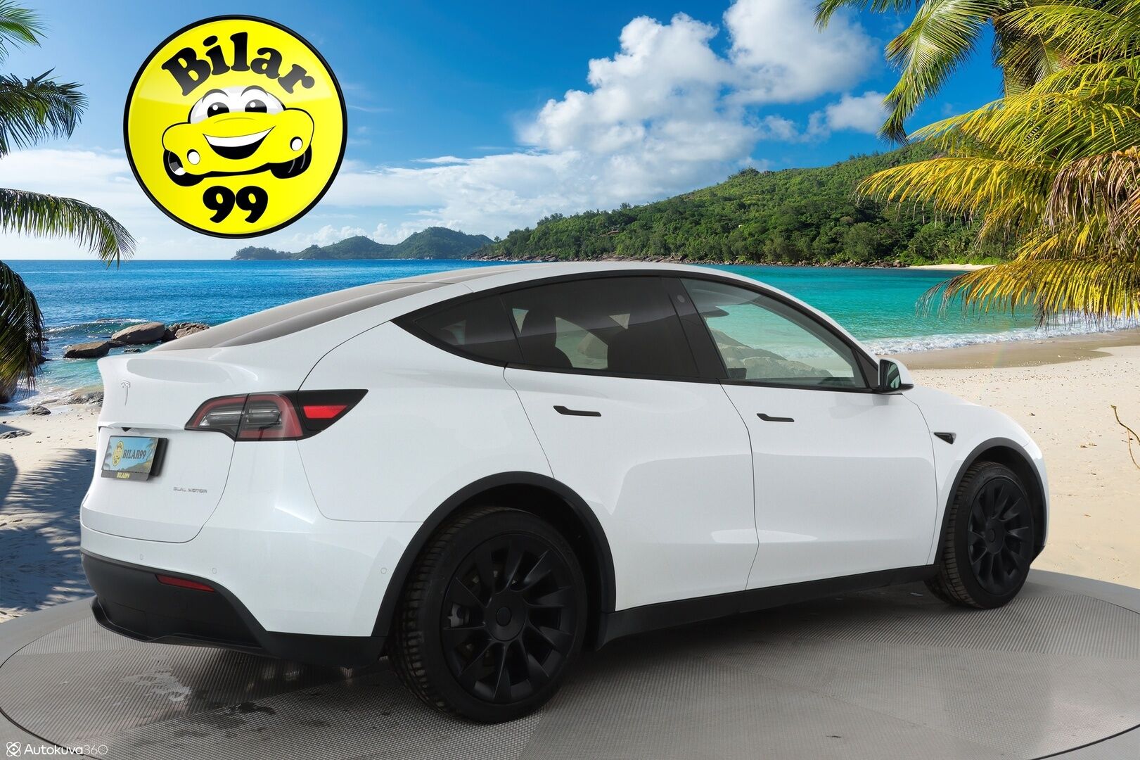 TESLA MODEL Y 2022 Long Range AWD Ryzen AMD **Lasikatto / Lämpöpumppu / Adapt.Vakkari / Matrix-LED / P. Kamera / Navi / Kaistavahti** - 3,99 % KORKOTARJOUS TÄHÄN AUTOON - Premium Audio / KeylessGO / 2x Renkaat