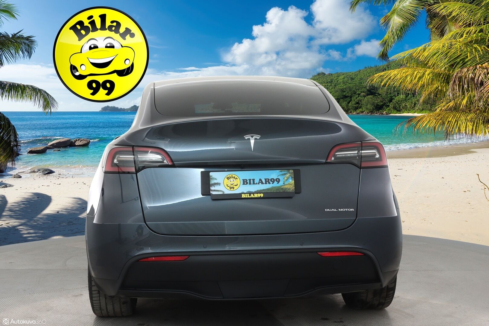 TESLA MODEL Y 2022 Long Range AWD Ryzen AMD **Lasikatto / Lämpöpumppu / Koukku / Adapt.Vakkari / Matrix-LED / P.Kamera / Navi** - 3,99 % KORKOTARJOUS TÄHÄN AUTOON - Nahkaverhoilu / Kaistavahti / Premium Audio / KeylessGO / 2x Renkaat