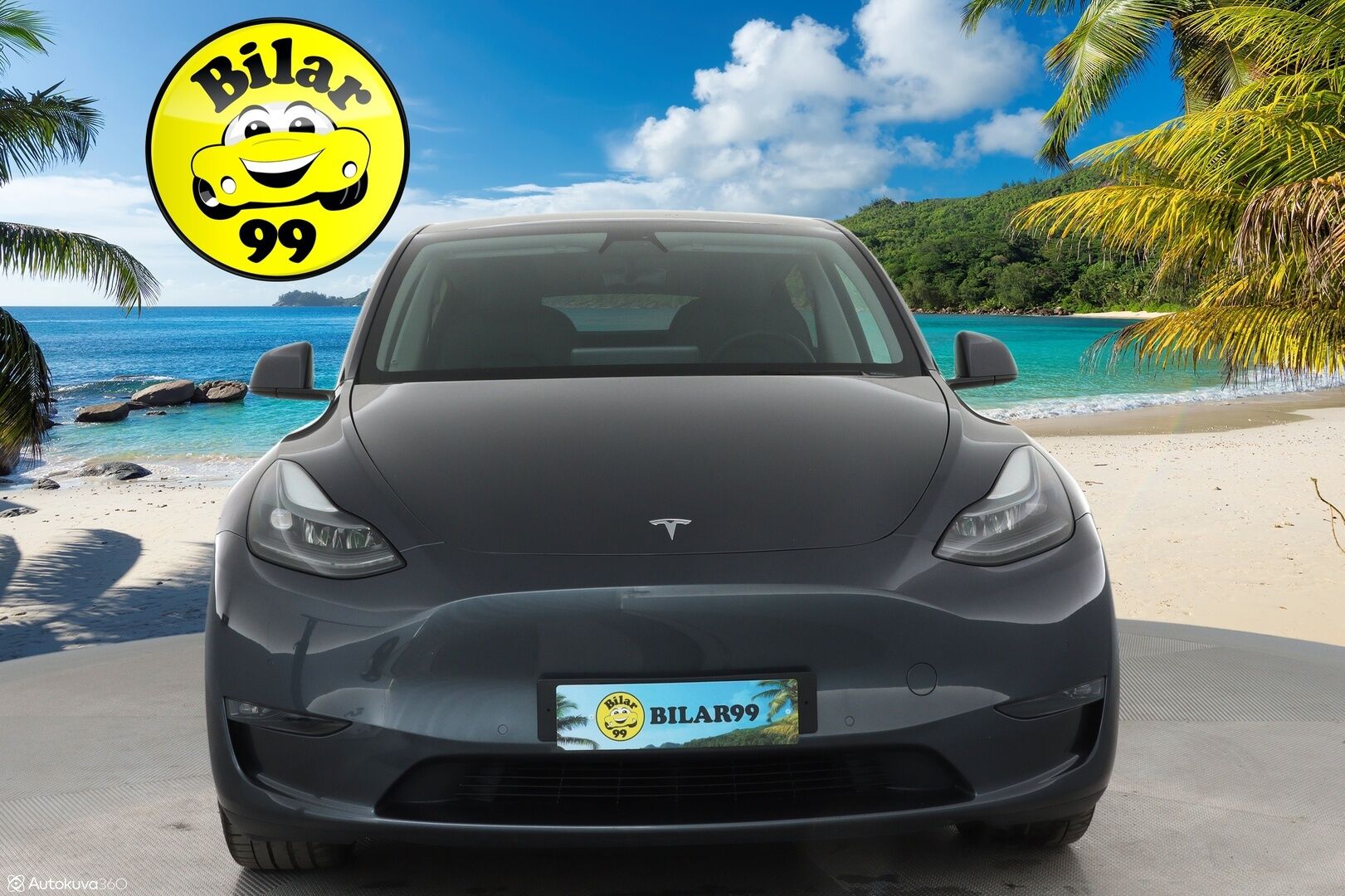 TESLA MODEL Y 2022 Long Range AWD Ryzen AMD **Lasikatto / Lämpöpumppu / Koukku / Adapt.Vakkari / Matrix-LED / P.Kamera / Navi** - 3,99 % KORKOTARJOUS TÄHÄN AUTOON - Nahkaverhoilu / Kaistavahti / Premium Audio / KeylessGO / 2x Renkaat