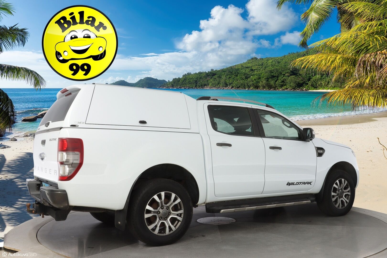 FORD RANGER 2018 3.2tdci 4X4 Wildtrak *Webasto / Koukku / ACC / P.Kamera / Kaistavahti / Navi / LED-lisävalo / 2x Renkaat* - 3,99 % KORKOTARJOUS TÄHÄN AUTOON - Merkkihuollot / Kahdet Fordin Alumiinivanteet / Alpha Lavaste